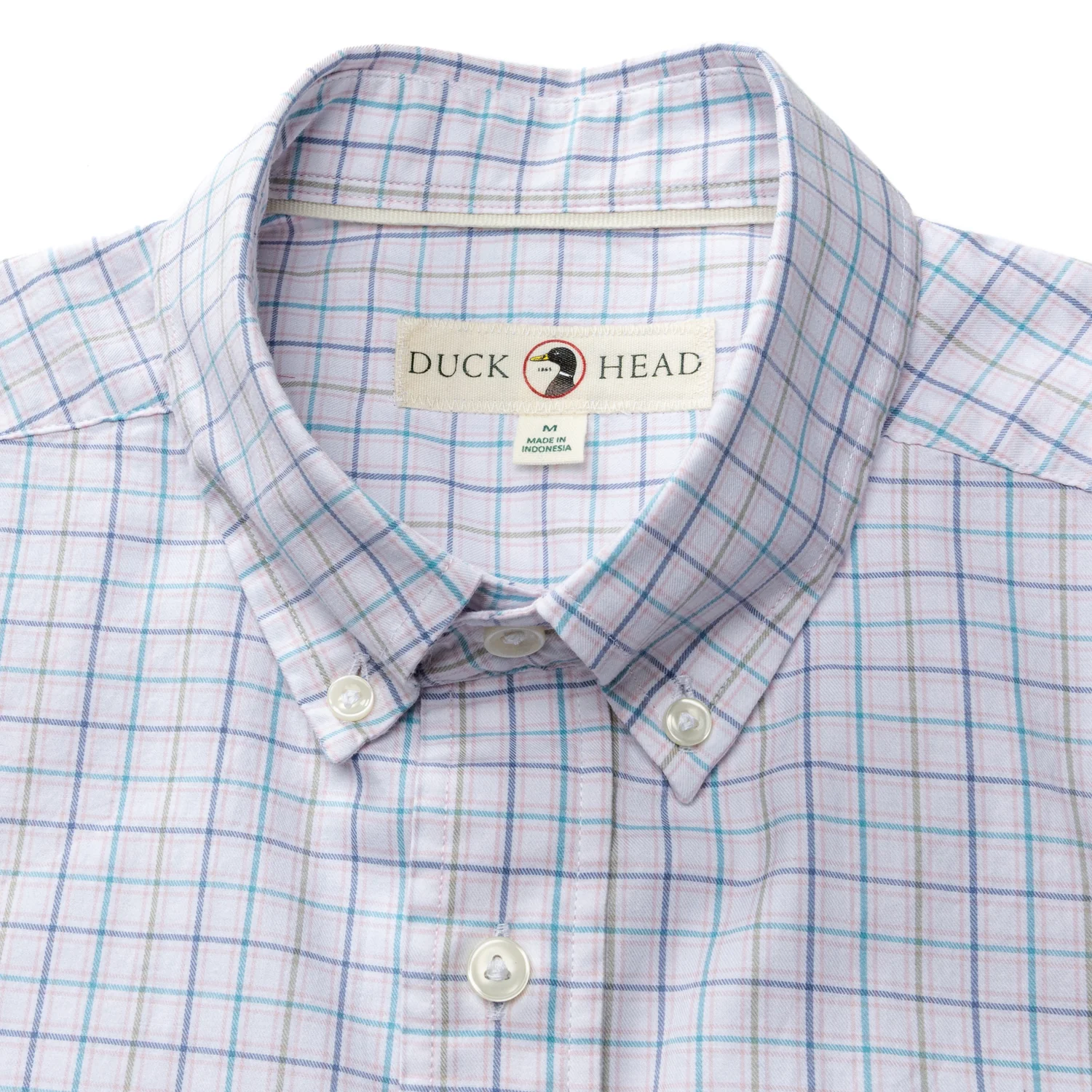 Cotton Twill Sport Shirt - Ashland Plaid - Pale Pink - Image 3