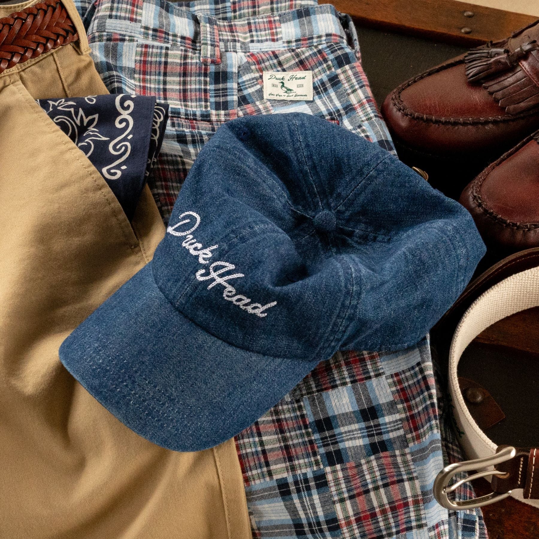 Denim Chain Stitch Hat - 160th Anniversary Edition - Image 3