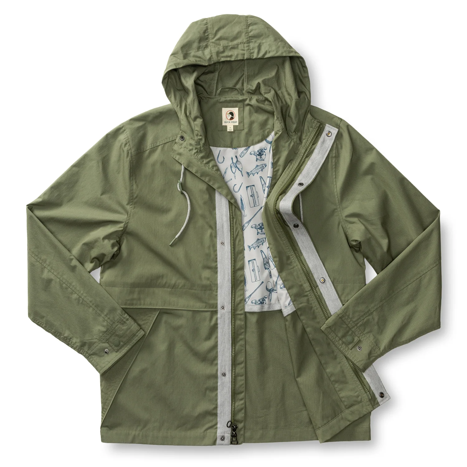 Drifter Weather Resistant Jacket - Clover Green - Image 3