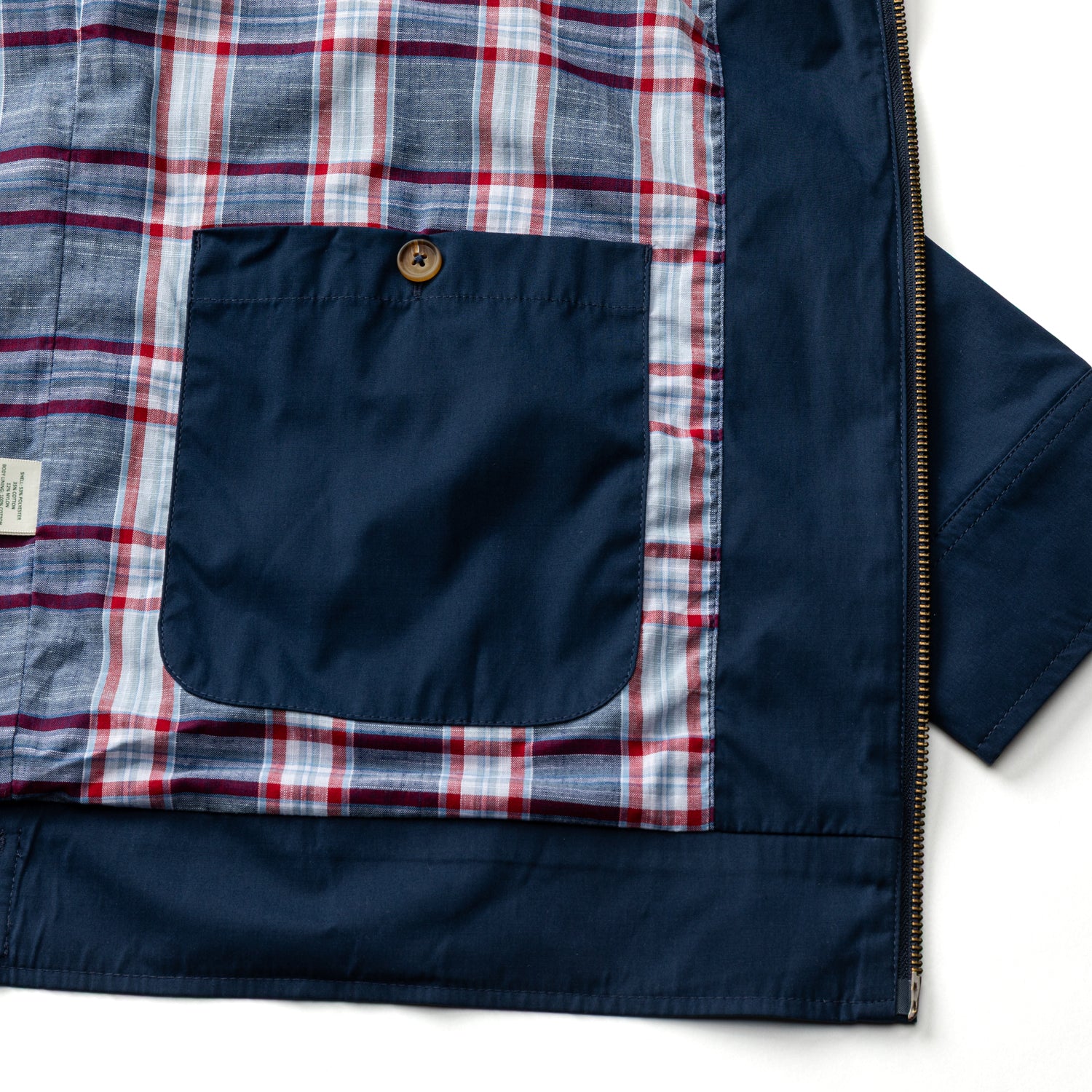 Duck Head Denim Co. Harrington Jacket - Navy - Image 7