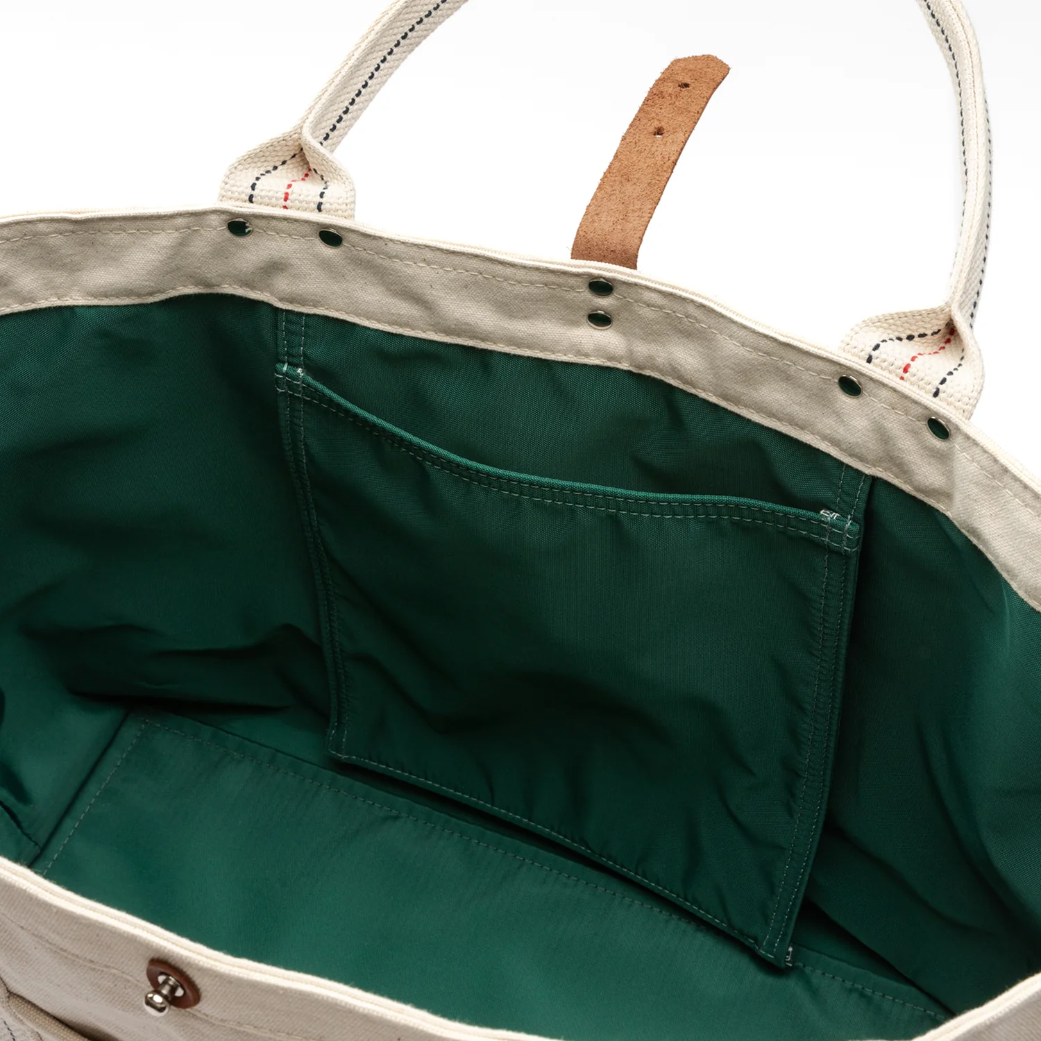 Canvas Logo Beach Tote - Image 3