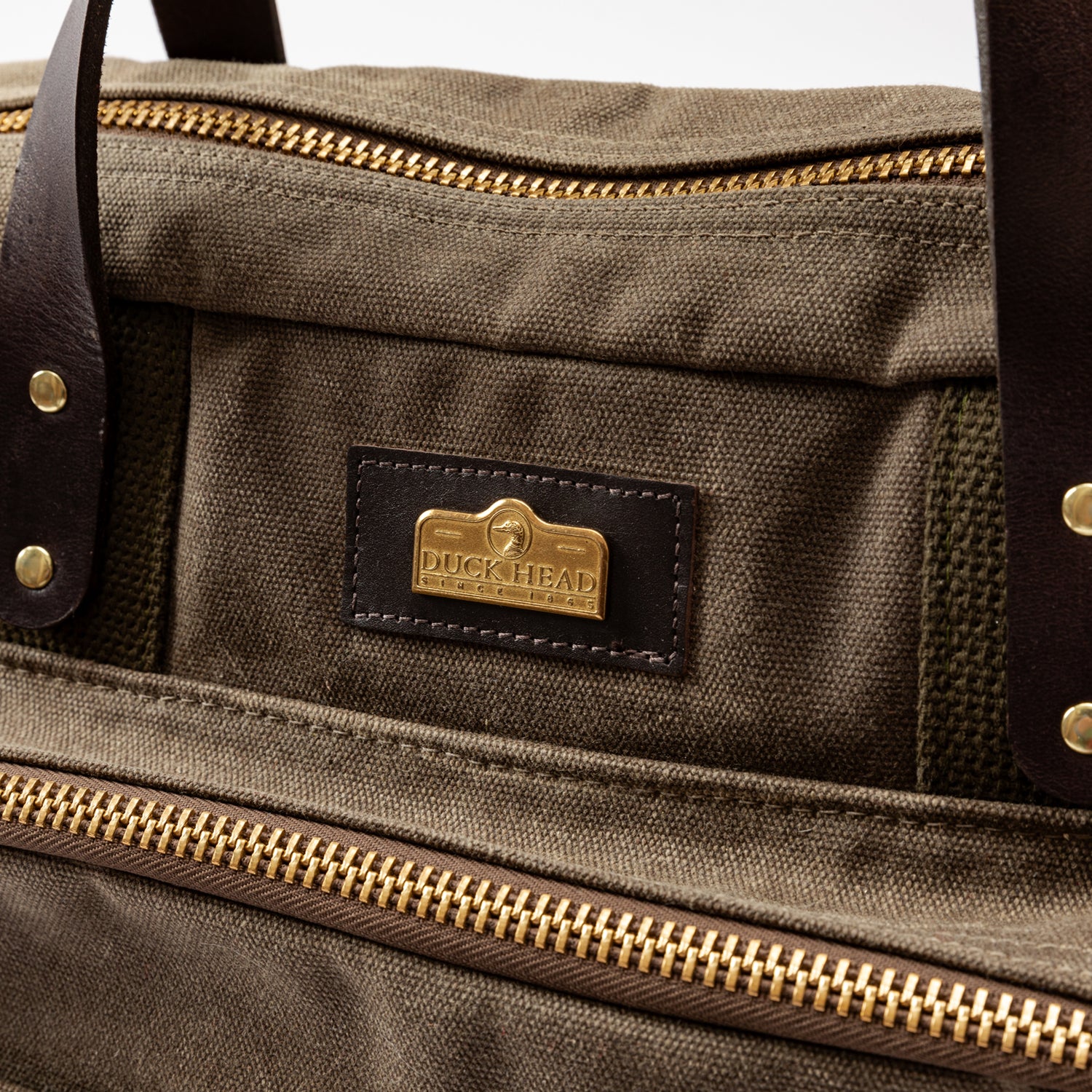 Waxed Canvas Laptop Bag - Field Brown - Image 5