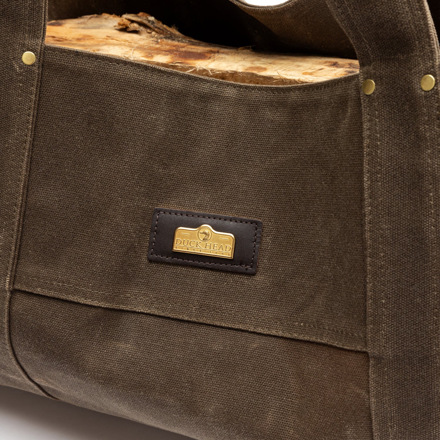 Waxed Canvas Log Carrier - Image 3