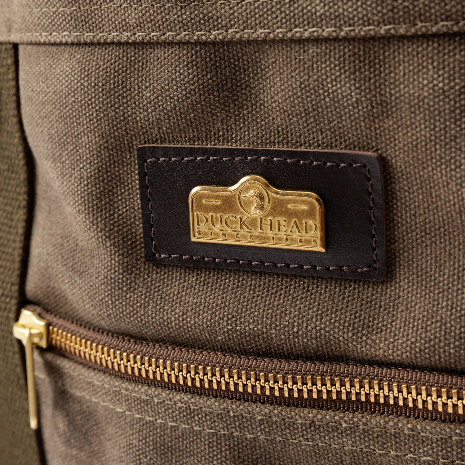 Waxed Canvas Tote - Field Brown - Image 4