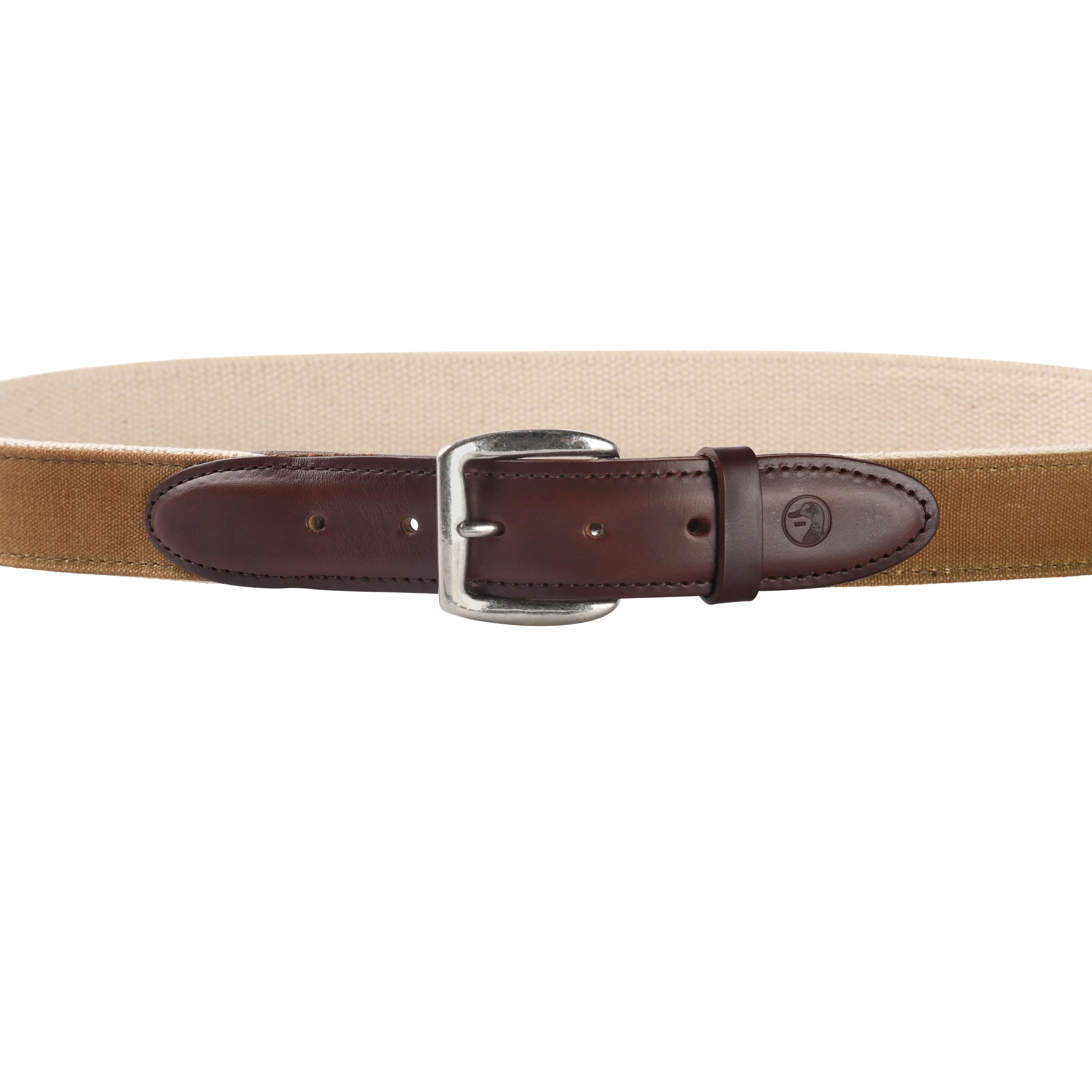 Duck Head Waxed Canvas Belt - Tan - Image 2