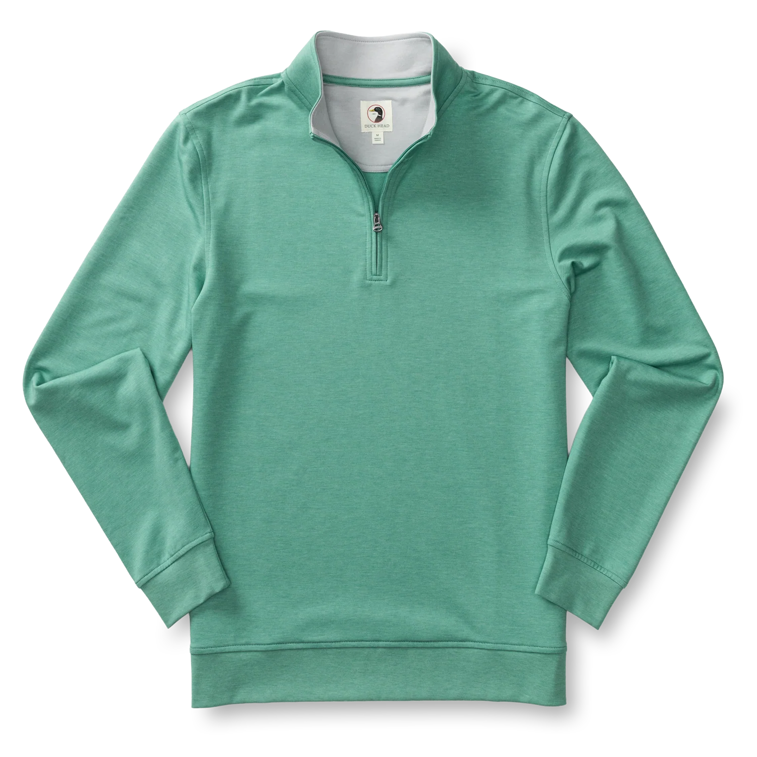 Dunmore Performance 1/4 Zip Pullover - Aspen Green Heather - Image 3