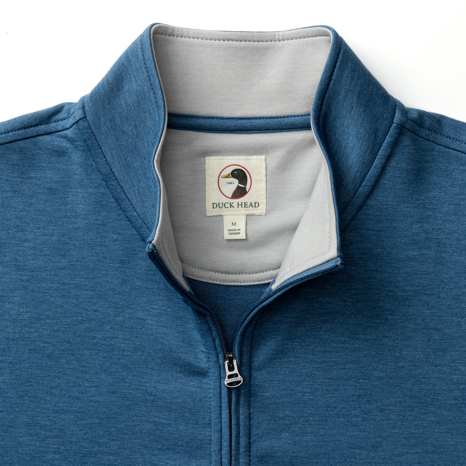 Dunmore Performance 1/4 Zip Pullover - Blue Horizon Heather - Image 4