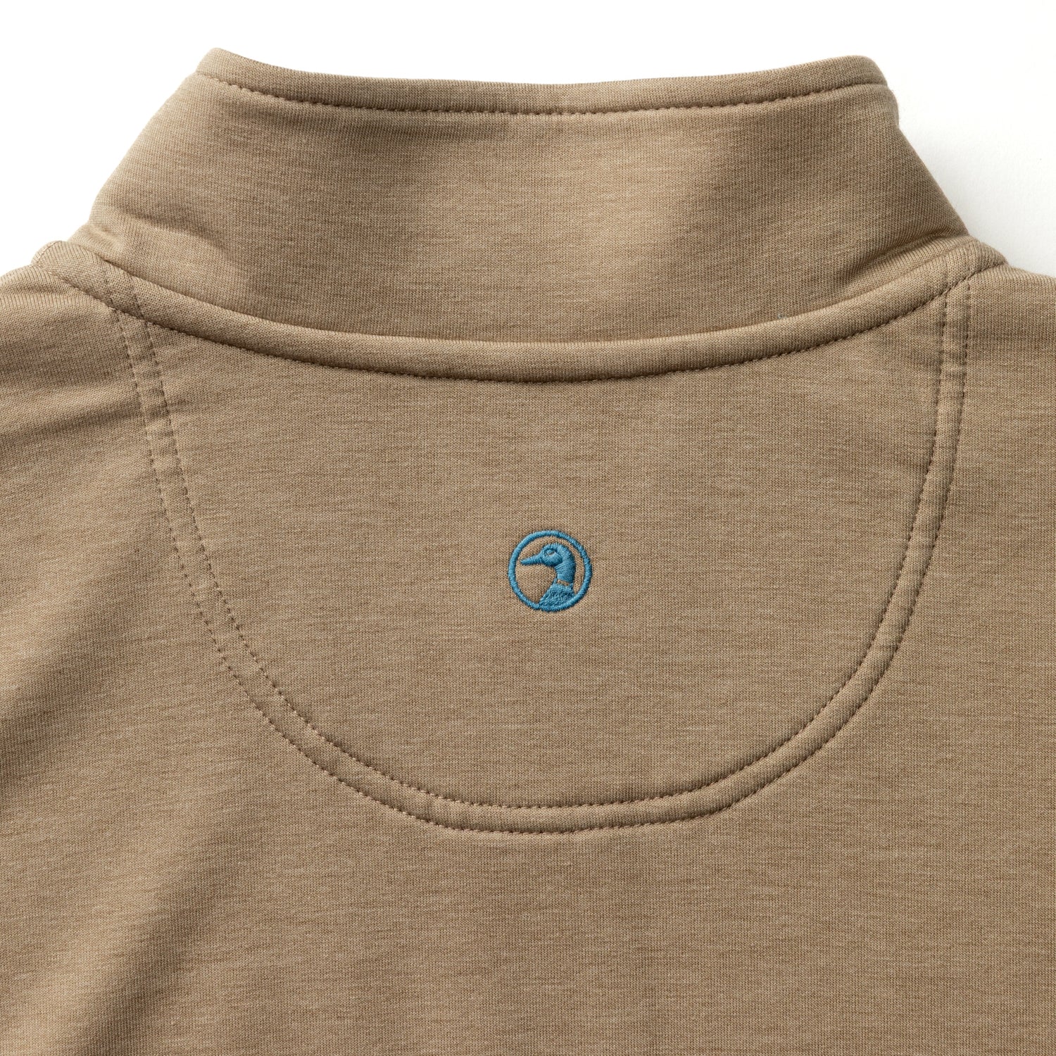 Dunmore Performance 1/4 Zip Pullover - Clay Heather - Image 4
