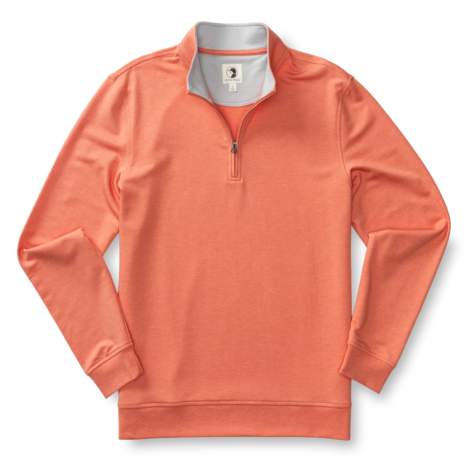 Dunmore Performance 1/4 Zip Pullover - Coral Heather - Image 3