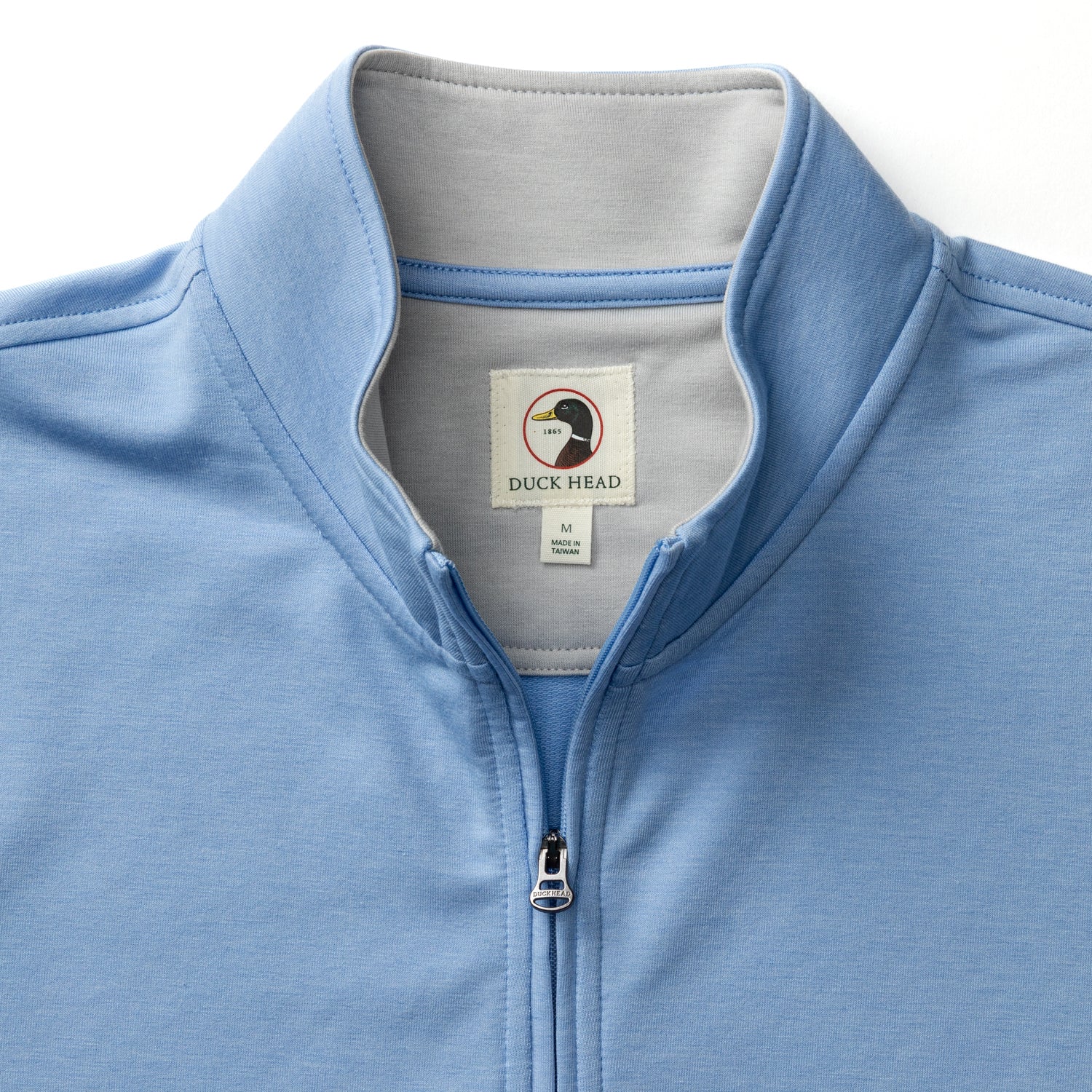 Dunmore Performance 1/4 Zip Pullover - Serenity Blue Heather - Image 4
