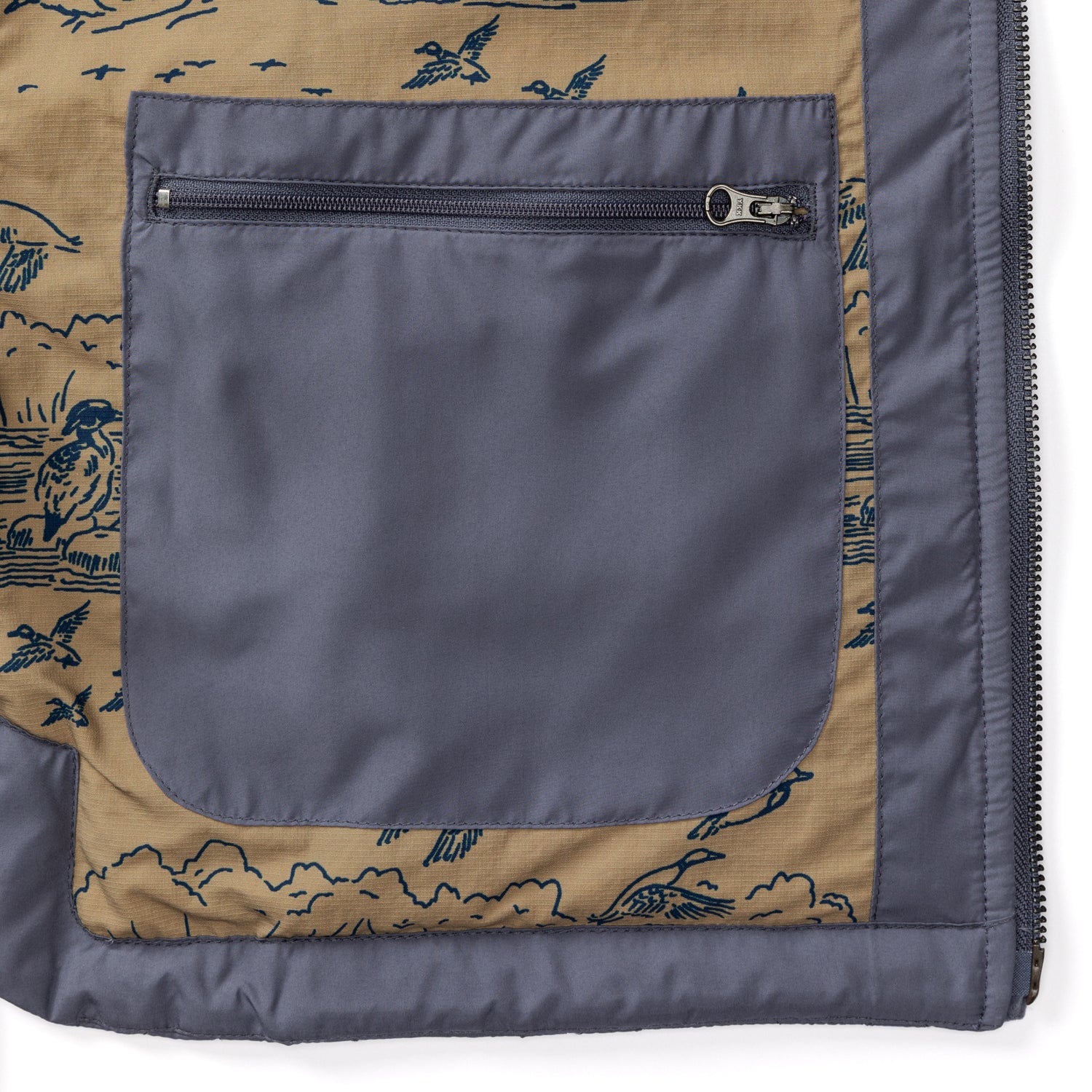 Fremont Performance Quilted Vest - Slate Blue - Image 4