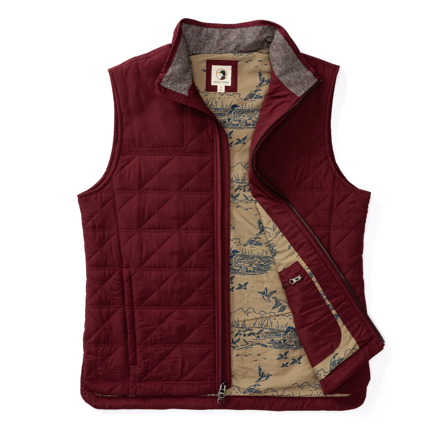 Fremont Performance Quilted Vest - Tawny Port - Image 2