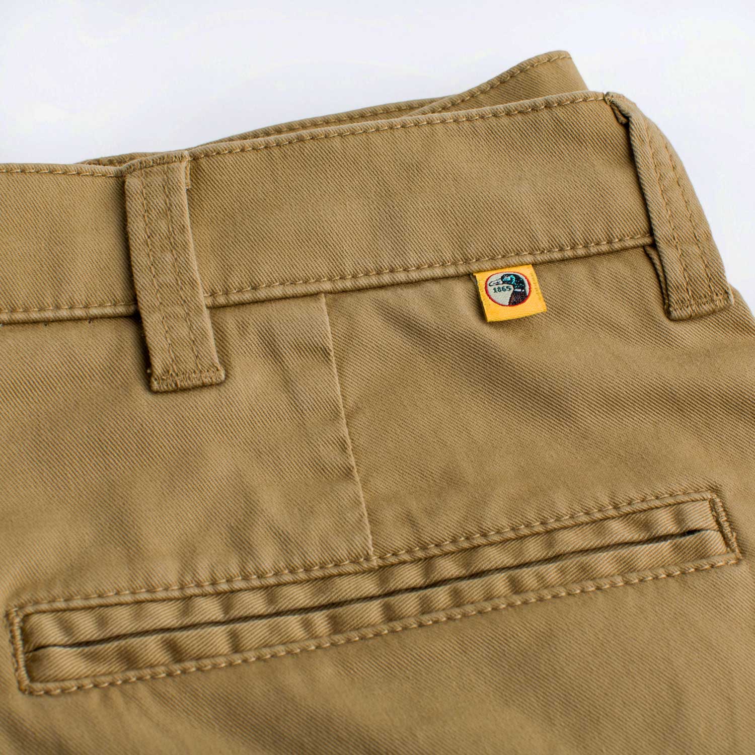 Classic Fit Gold School Chino - Dark Khaki - Image 4