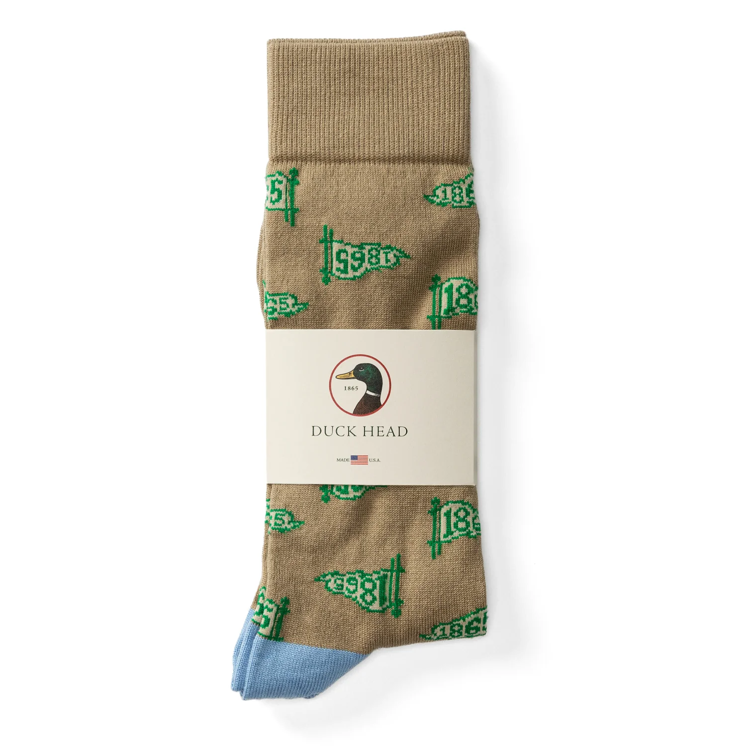 1865 Pennant Sock - Khaki - Image 2