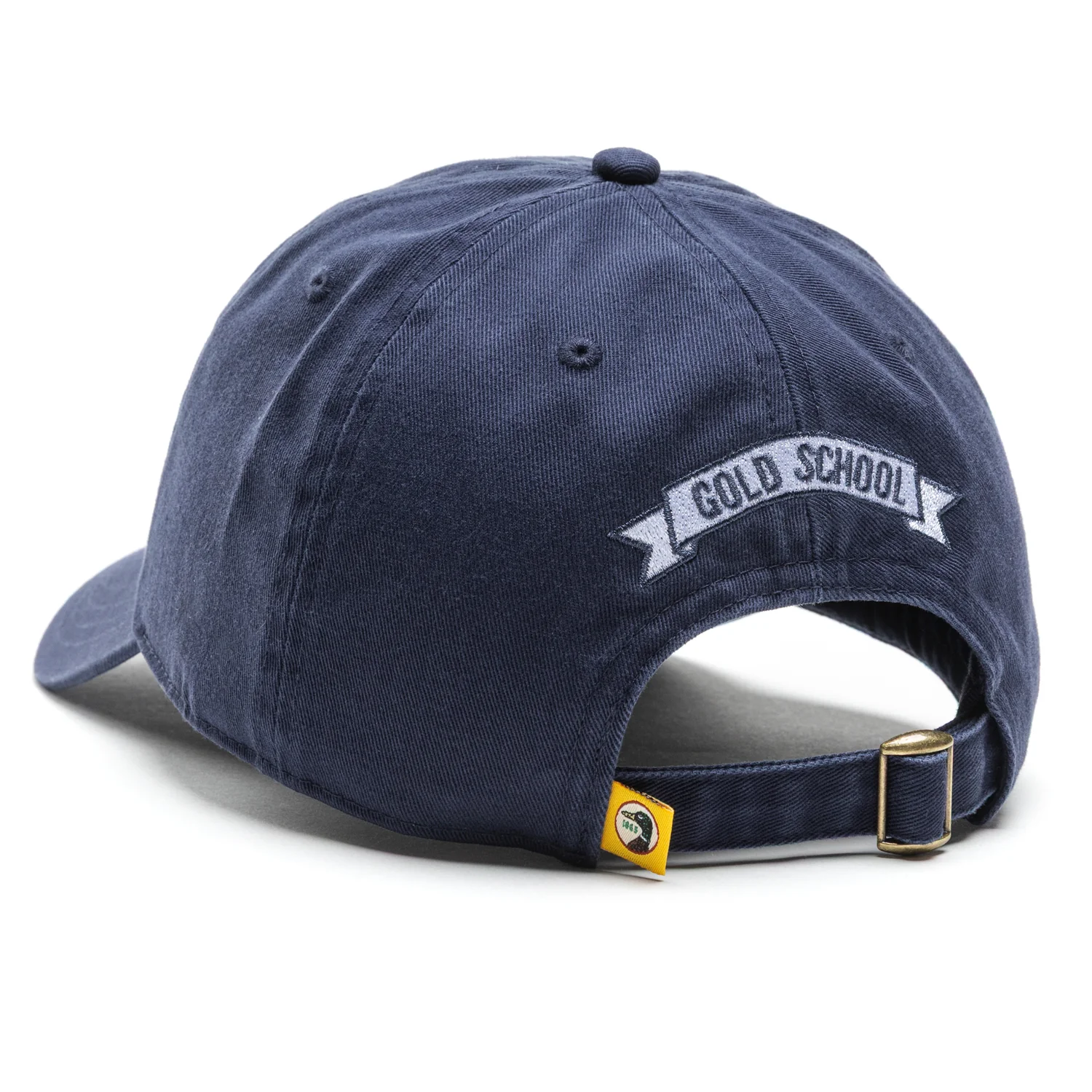 Gold School Twill Hat - Navy - Image 2