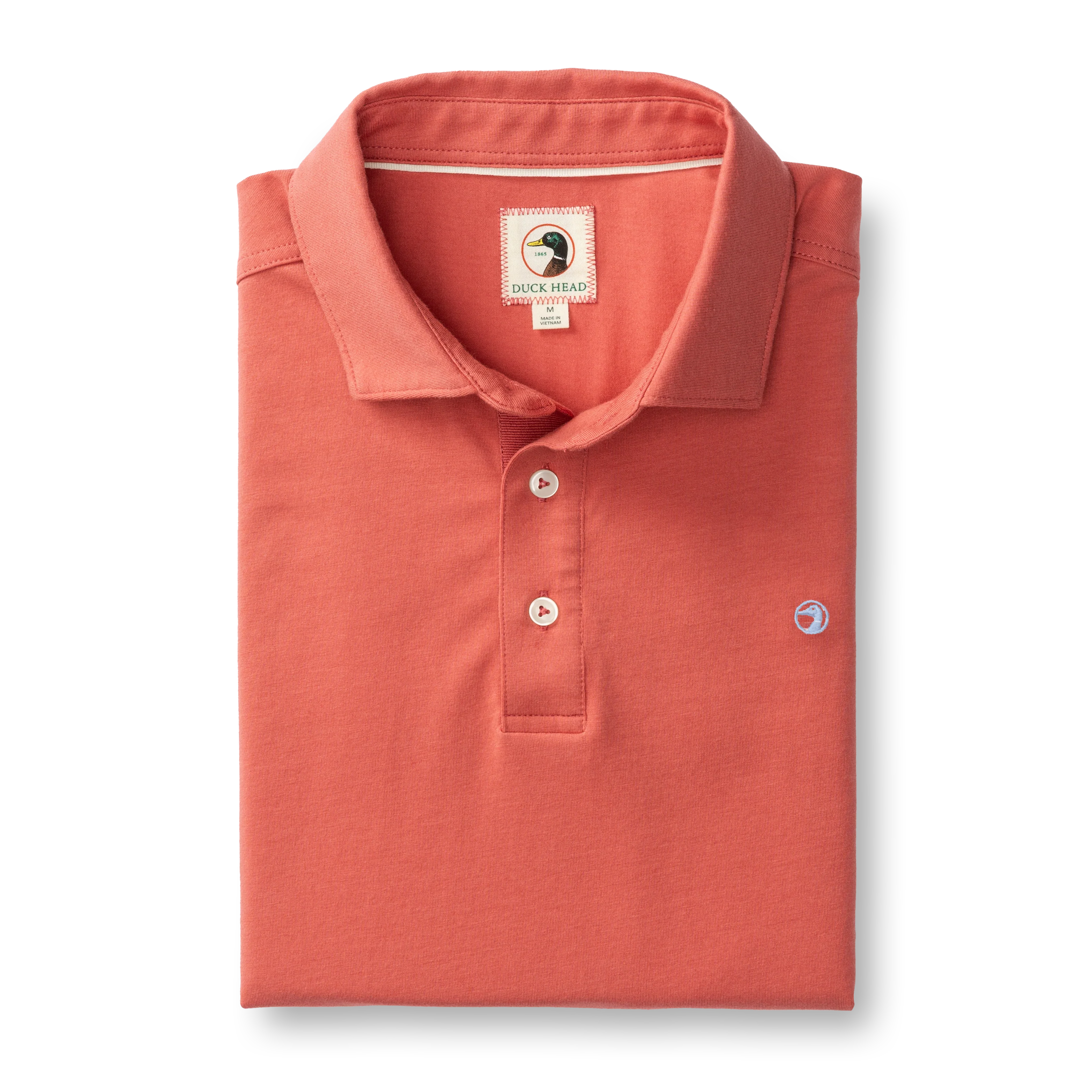 Hanover Pima Cotton Polo - Sunwashed Red - Image 2