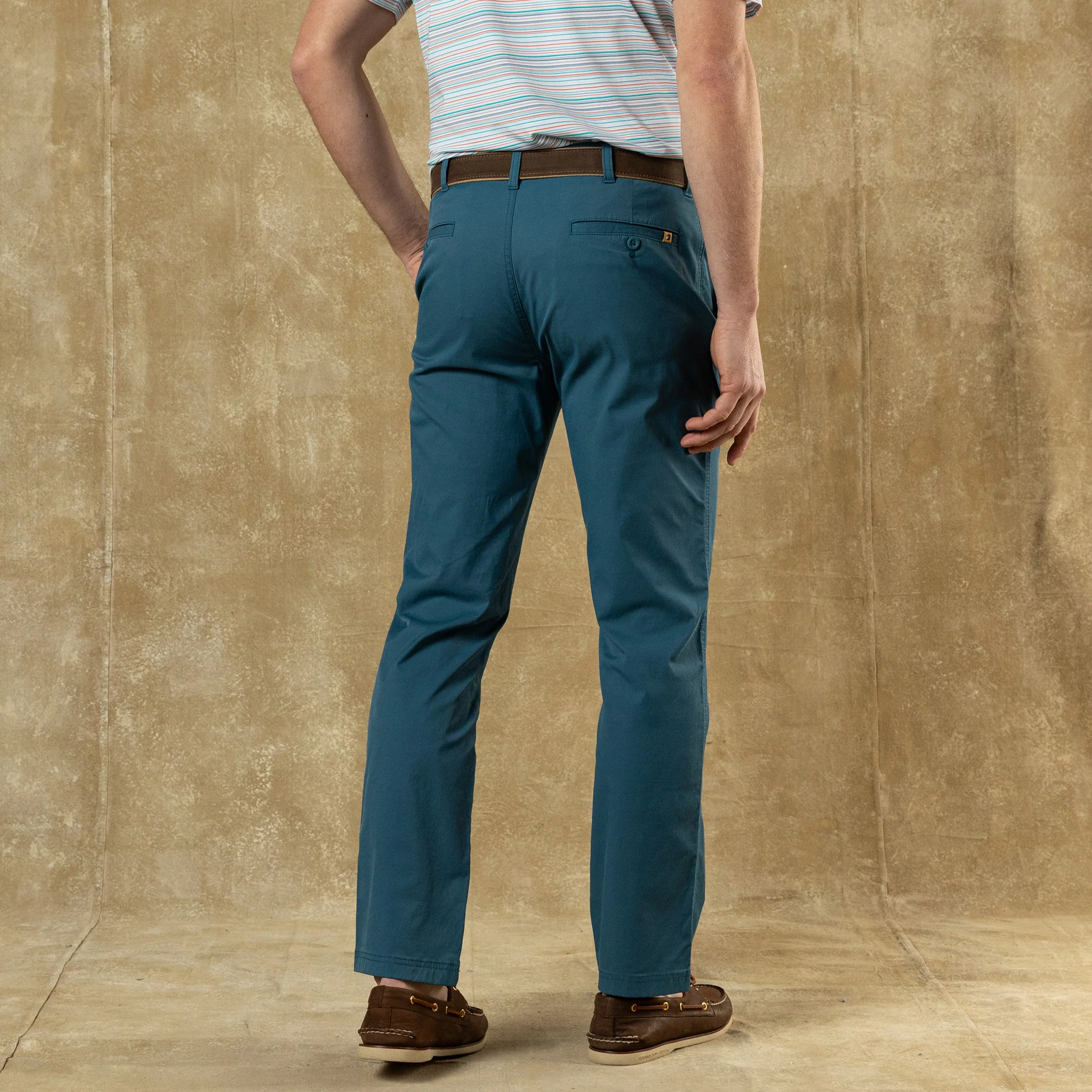 Harbor Performance Chino - Teal Blue - Image 2