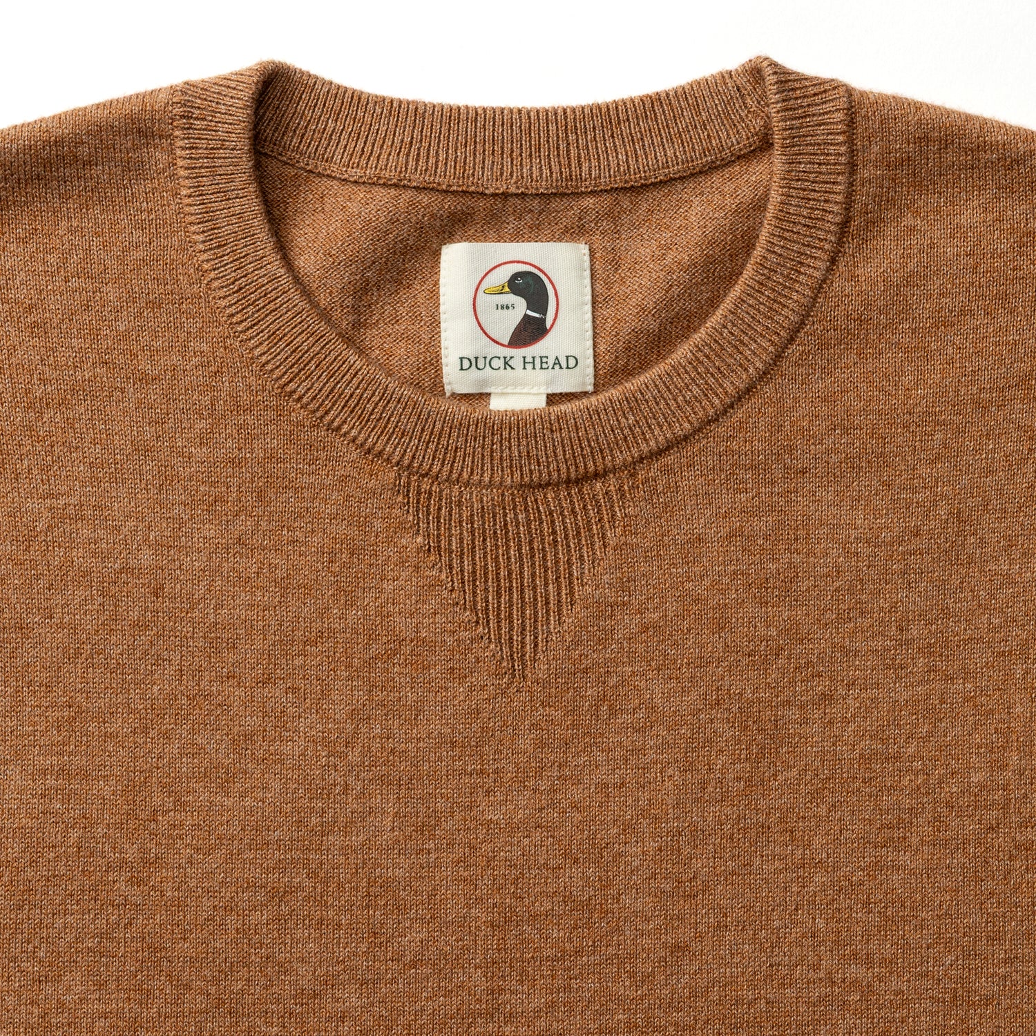 Henson Jersey Crewneck Sweater - Clay Heather - Image 3