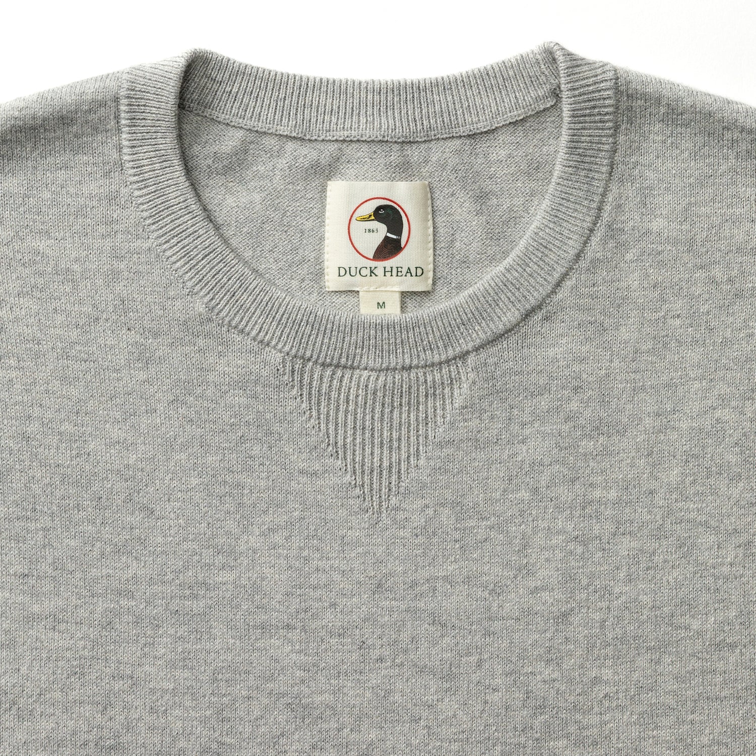 Henson Jersey Crewneck Sweater - Heather Grey - Image 3
