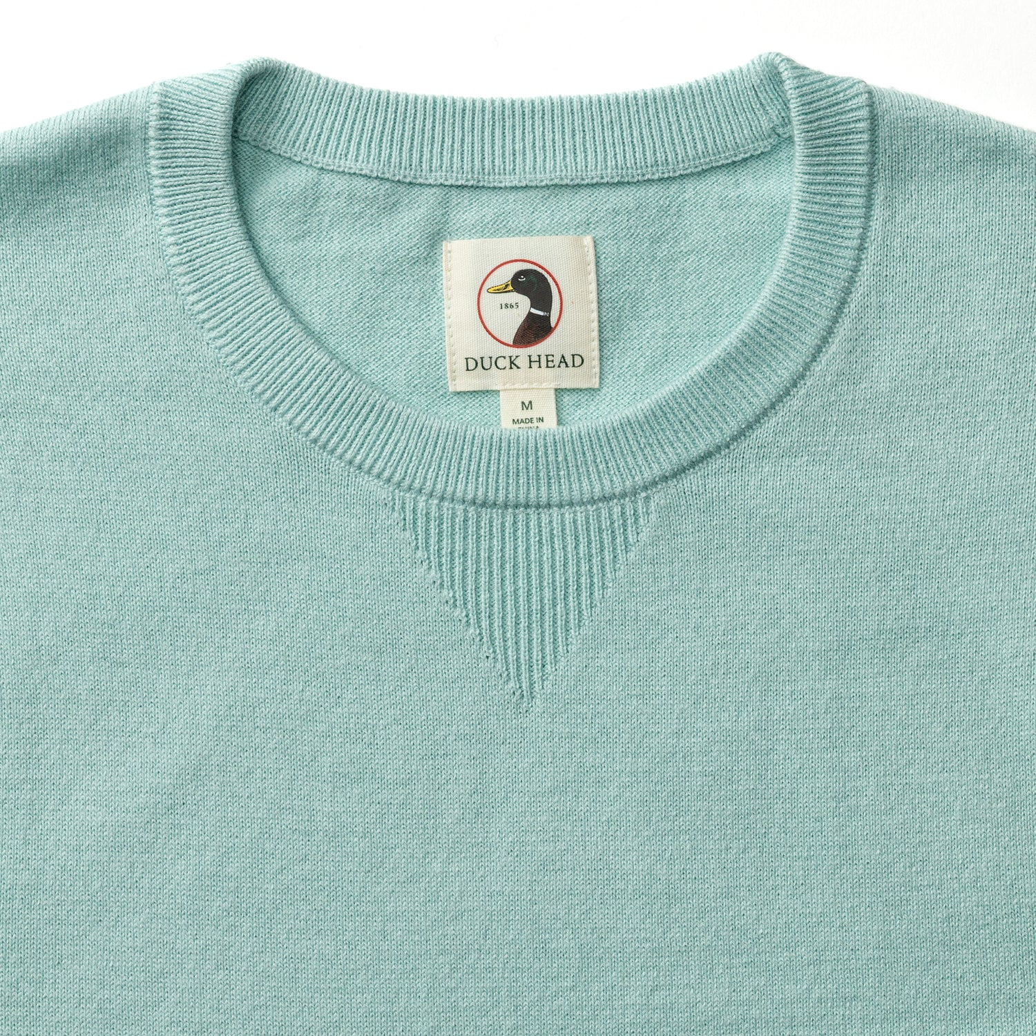 Henson Jersey Crewneck Sweater - Pastel Blue Heather - Image 4