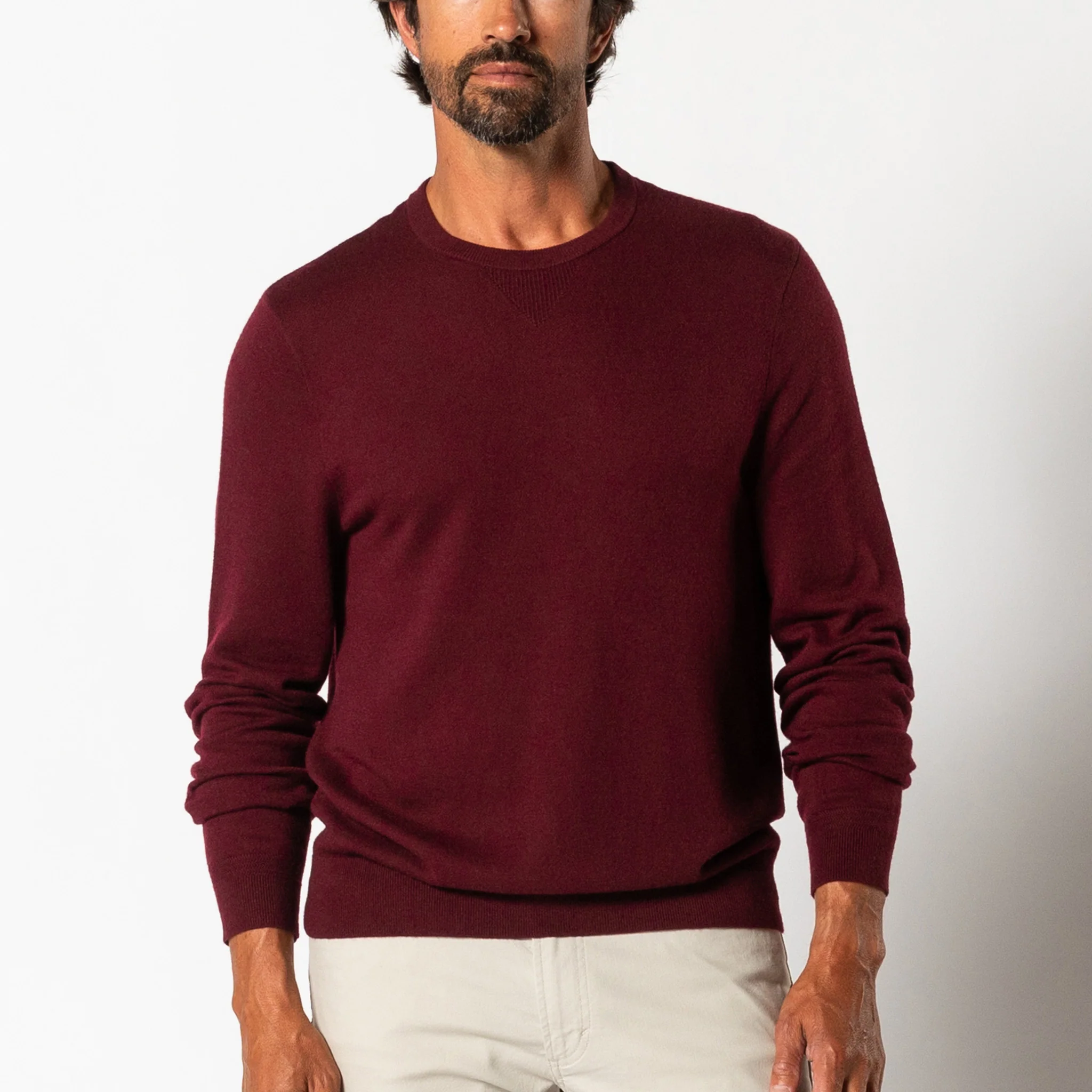 Henson Merino Crewneck Sweater- SALE - Image 5