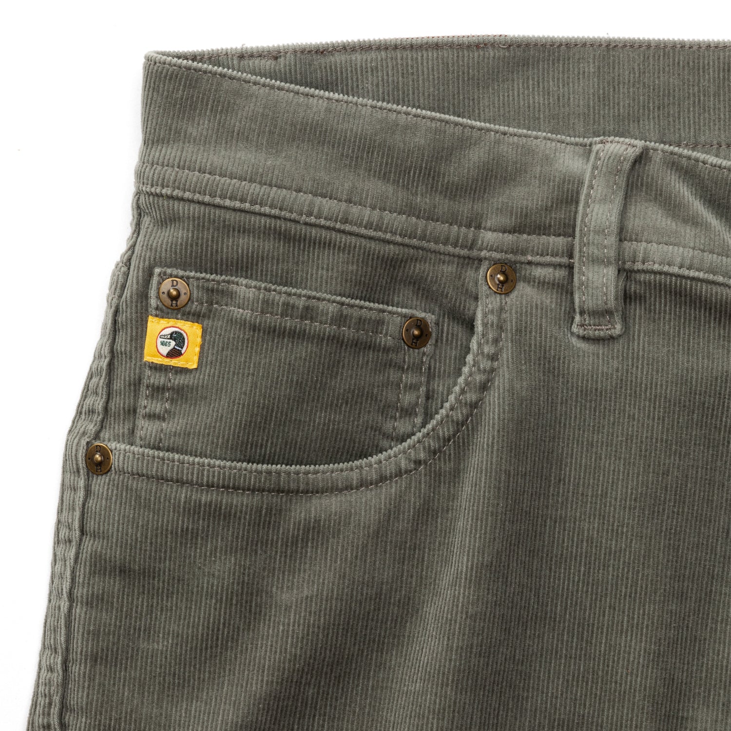 Holston Corduroy Five-Pocket - Castor Grey - Image 5