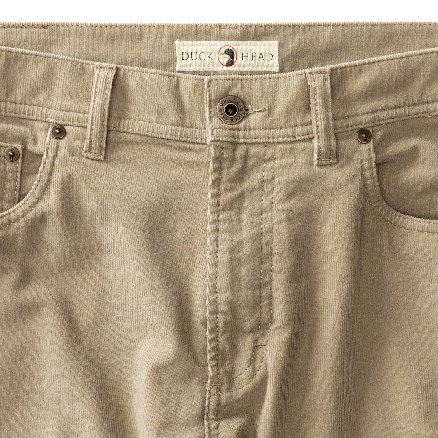 Holston Corduroy Five-Pocket - Khaki - Image 4