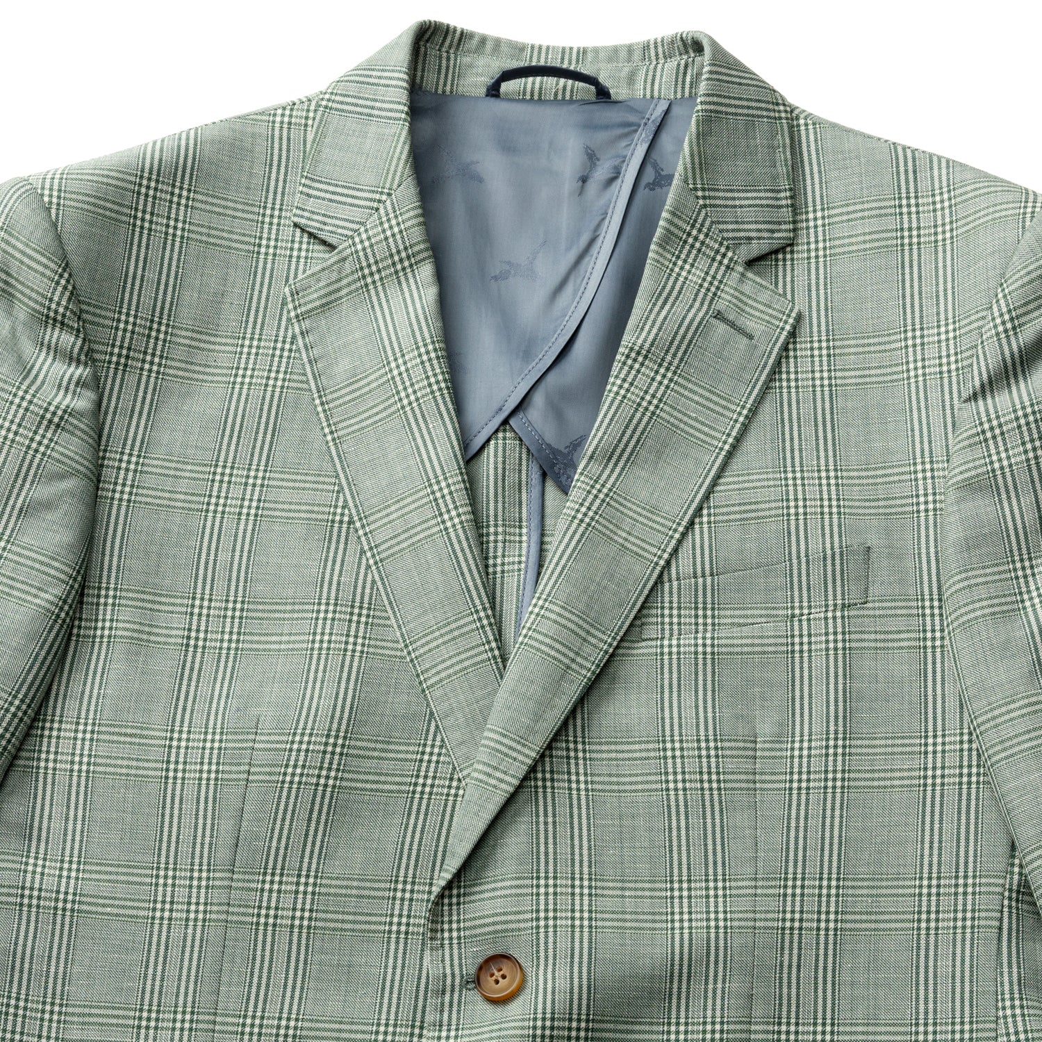Langdon Plaid Sport Coat - Hunter Green - Image 3