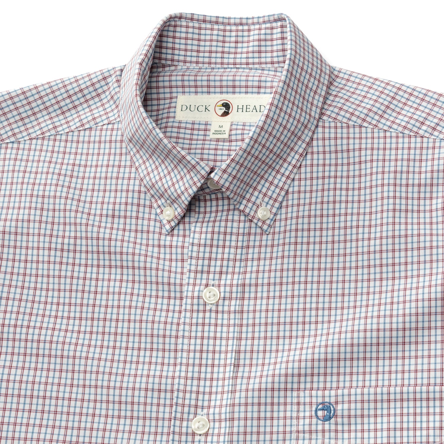 Performance Poplin Sport Shirt - Langley Plaid - Coronet Blue - Image 2