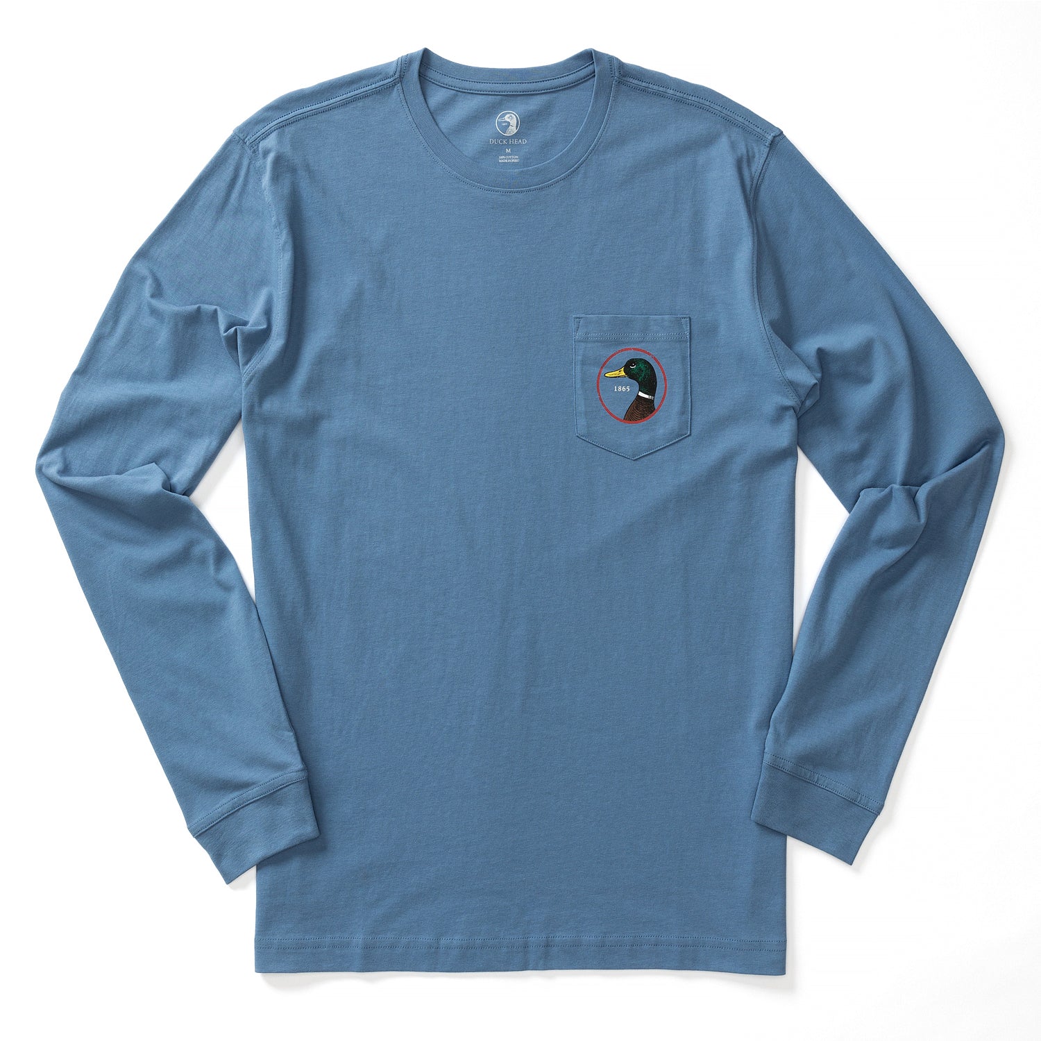 Logo Long Sleeve T-Shirt - Harbor Blue - Image 2