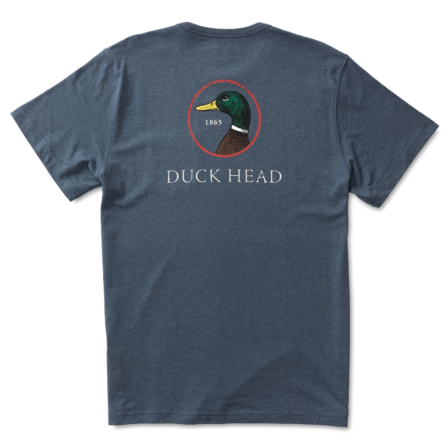 Logo Short Sleeve T-Shirt - Heather Navy - Image 3