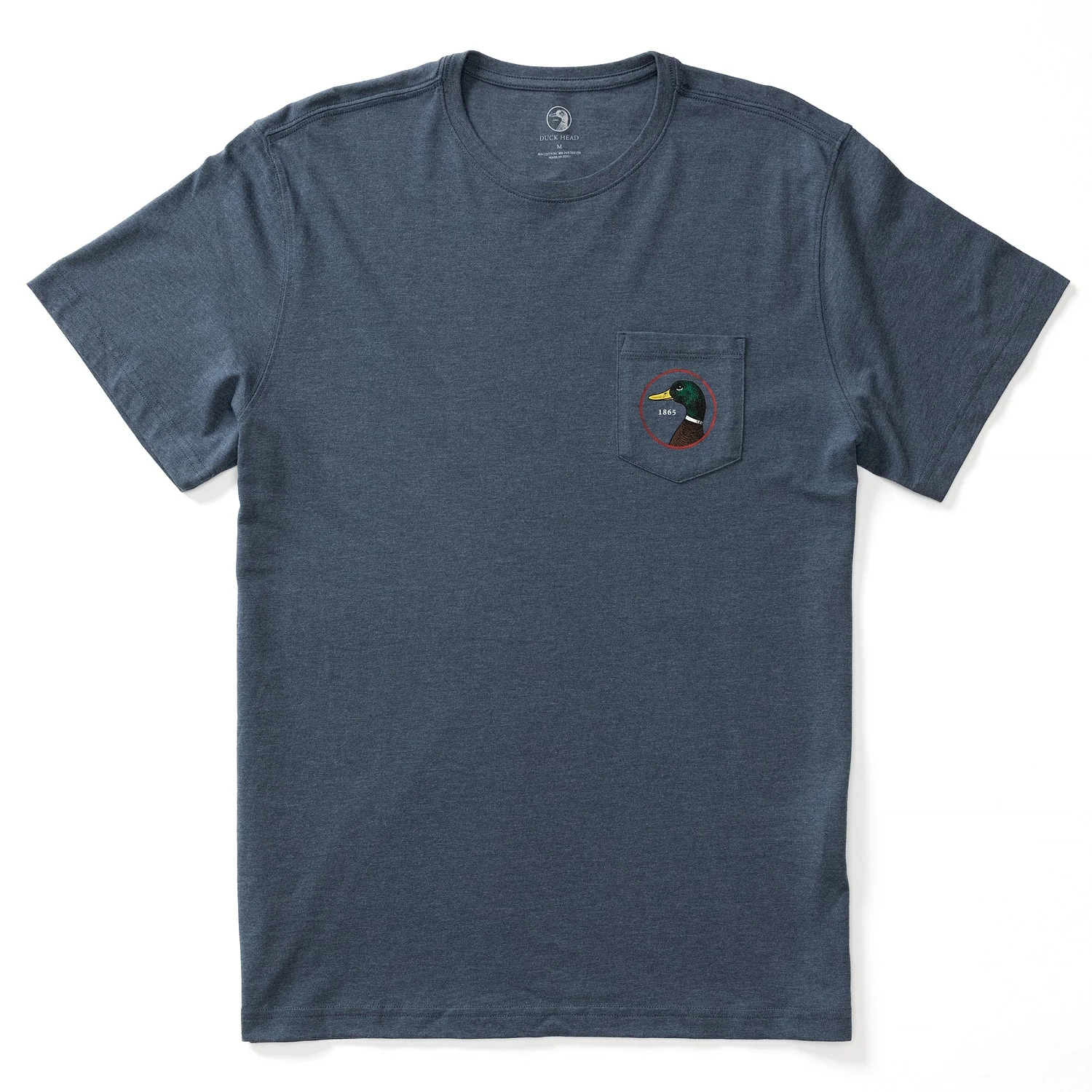 Logo Short Sleeve T-Shirt - Heather Navy - Image 4