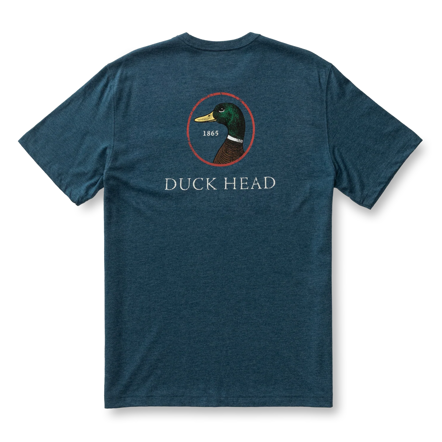 Logo Short Sleeve T-Shirt - Mallard Blue Heather - Image 3