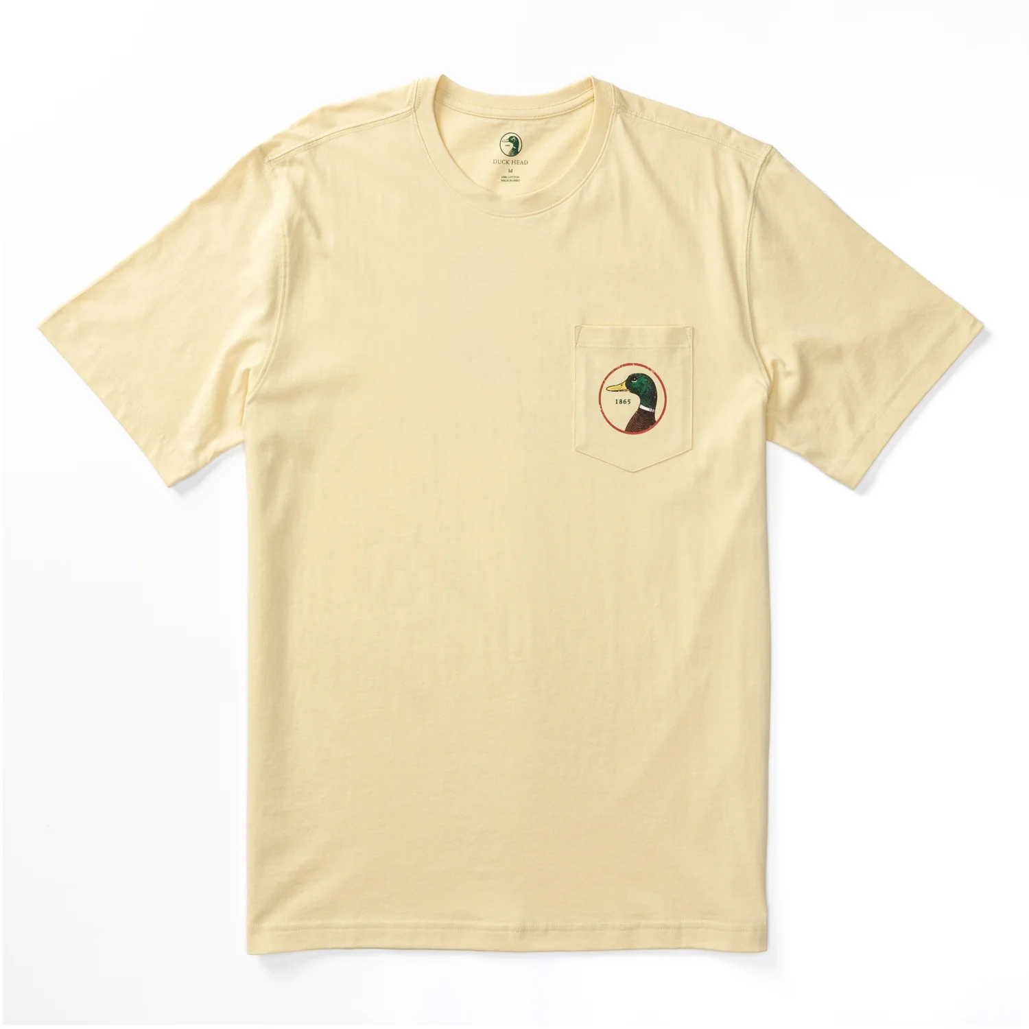 Logo Short Sleeve T-Shirt - Pale Yellow - Image 4