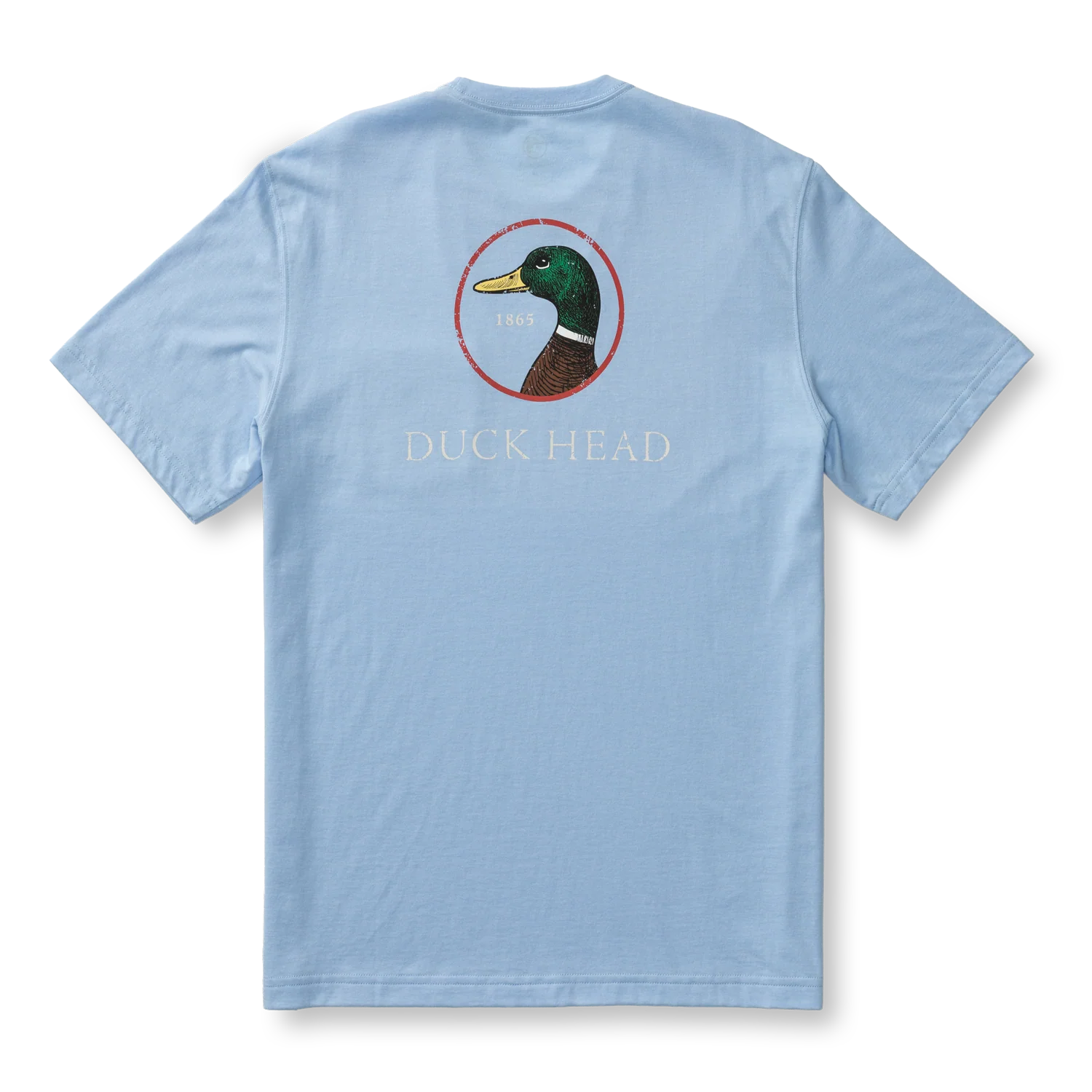 Logo Short Sleeve T-Shirt - Serenity Blue Heather - Image 3