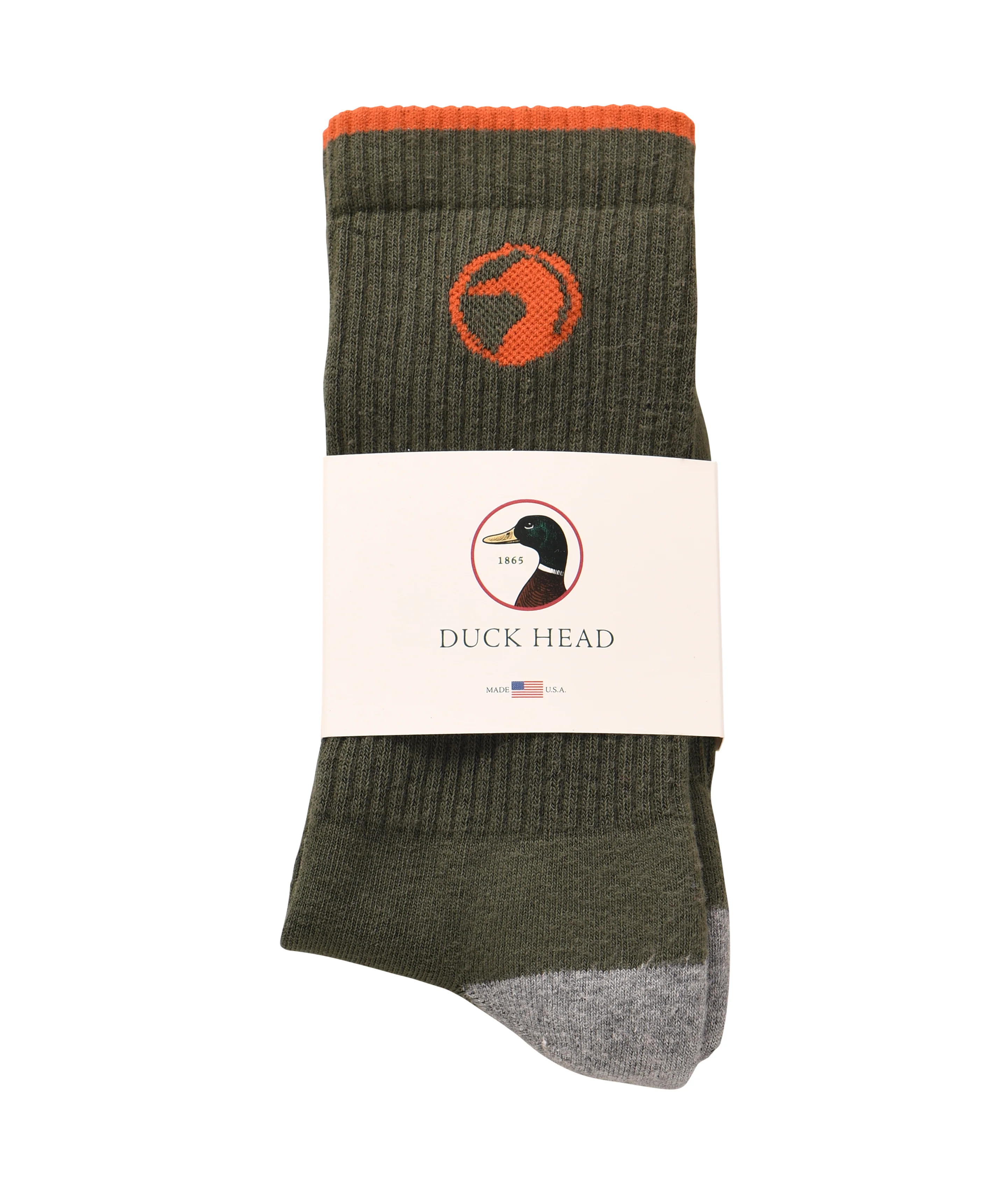 Logo Sock - Olive - Image 2