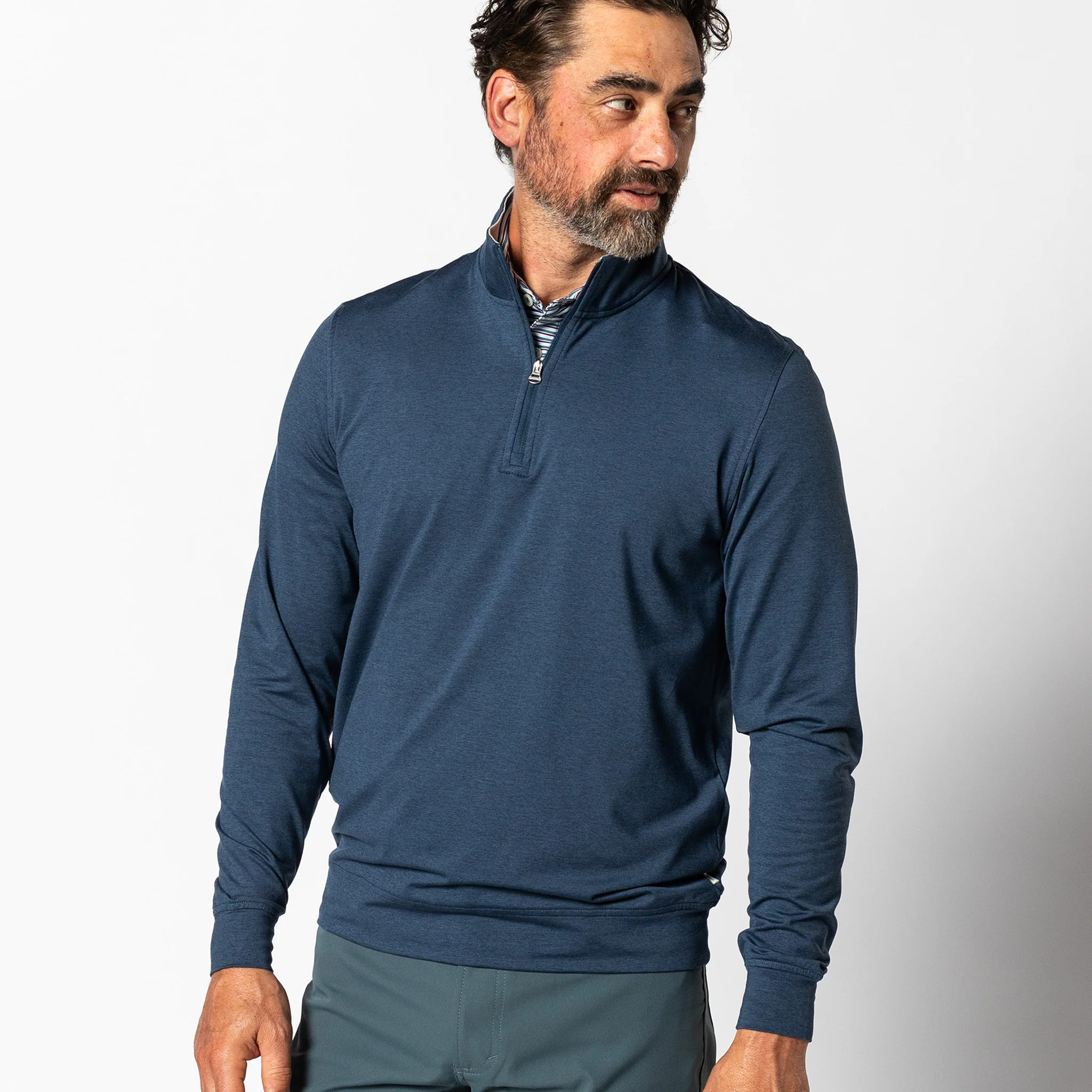 Long Drive Performance 1/4 Zip Pullover - SALE - Image 4