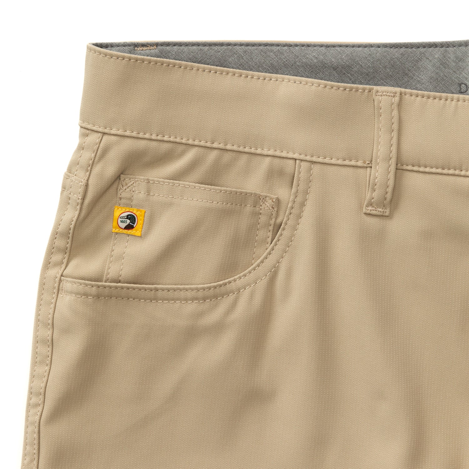 Long Drive Performance Five-Pocket - Khaki - Image 5