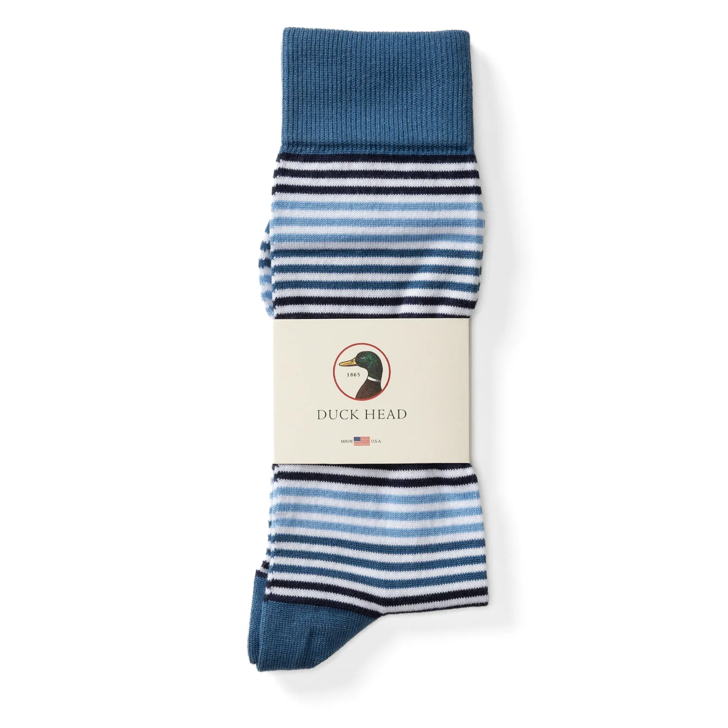 Multi Striped Sock - Blue Horizon - Image 2