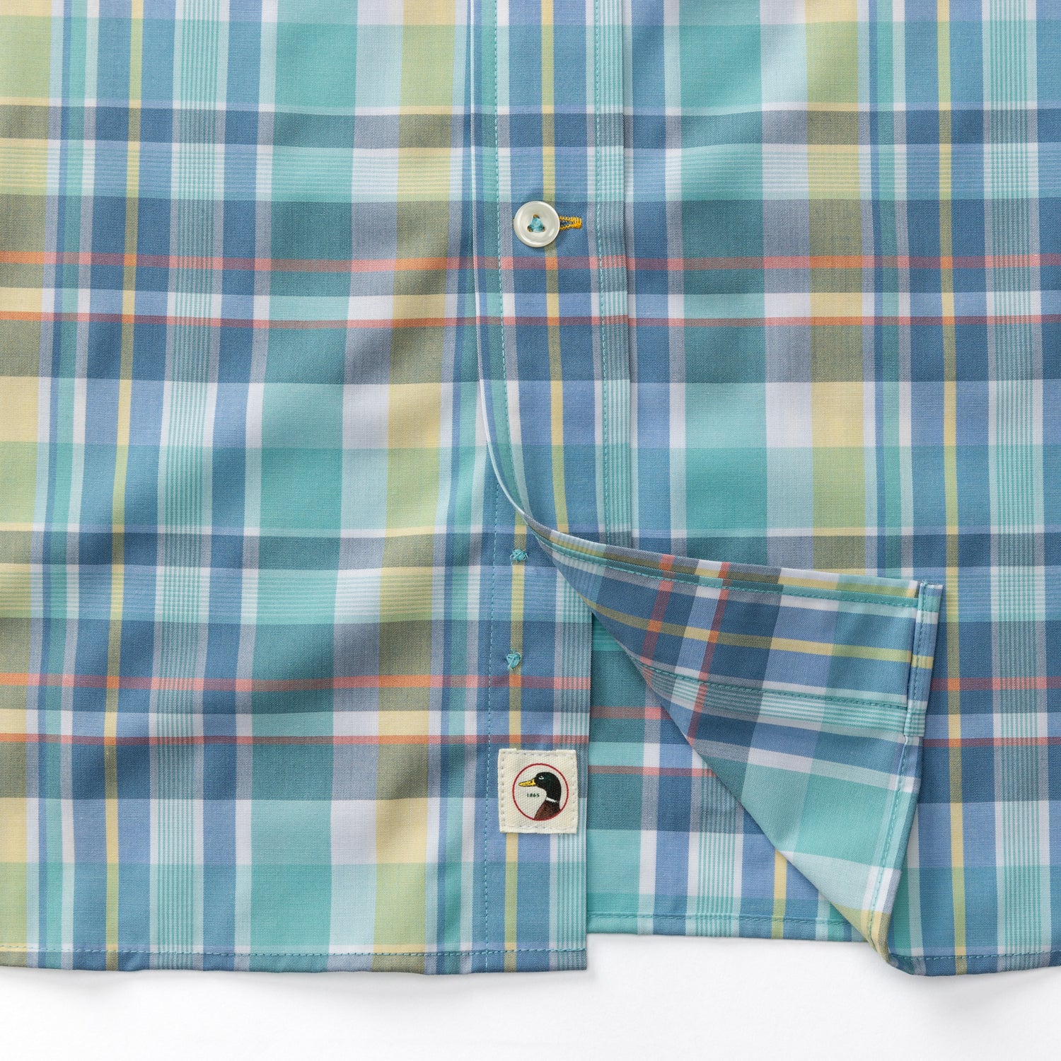 Performance Poplin Sport Shirt - Page Plaid - Image 4