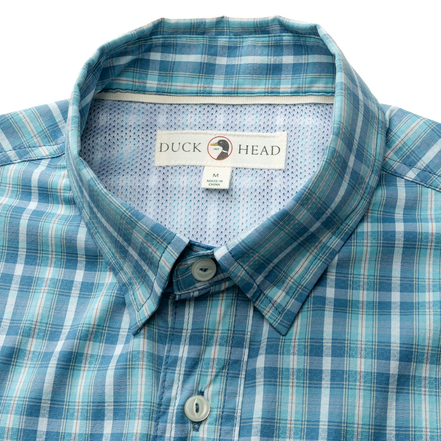 Performance Dobby Guide Shirt - Melrose Plaid - Lake Blue - Image 5