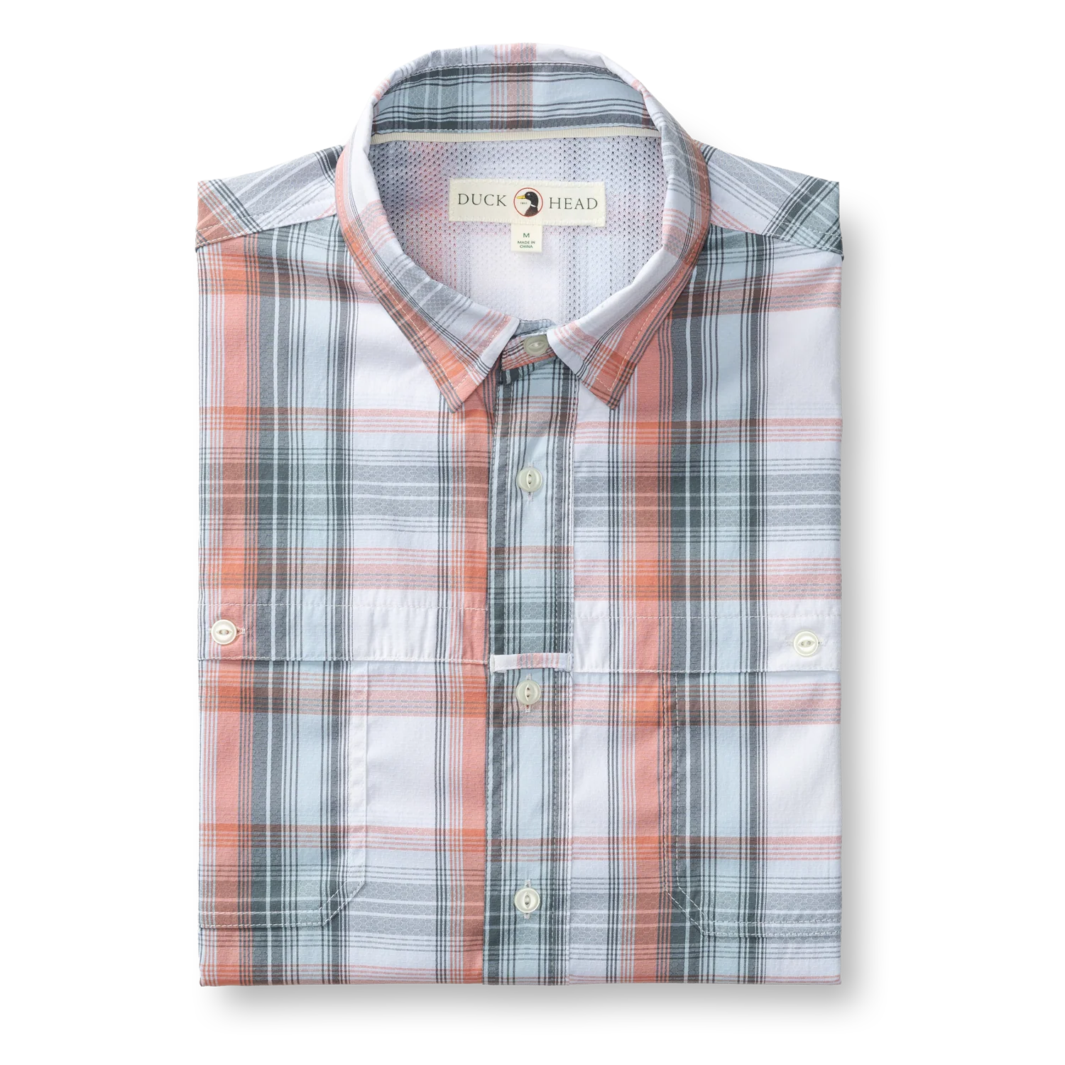 Performance Dobby Guide Shirt - Richfield Plaid - Rosewood - Image 3