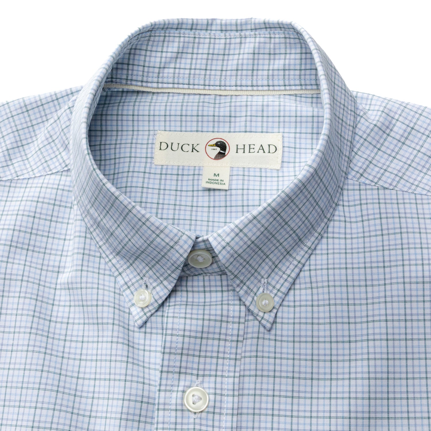 Performance Poplin Sport Shirt - Joiner Plaid - Midnight Teal - Image 3