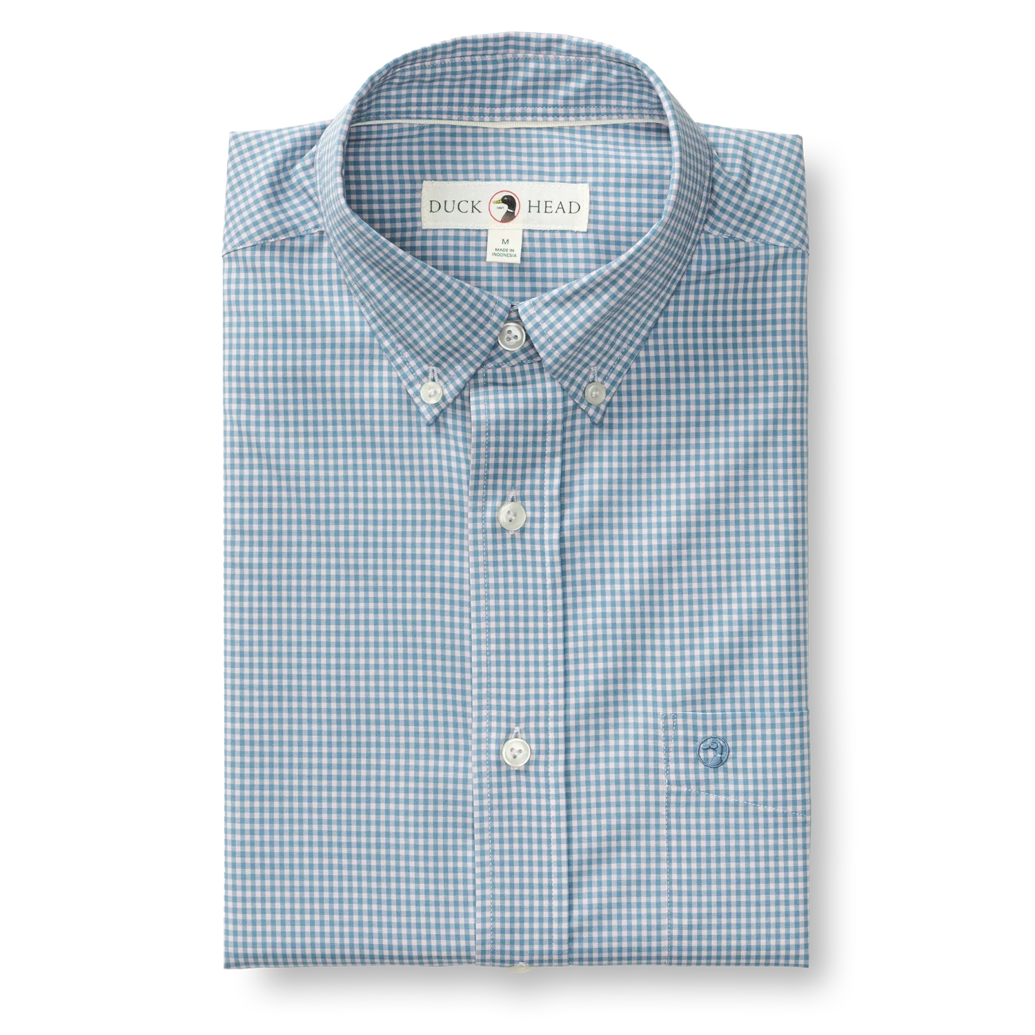 Performance Poplin Sport Shirt - Lyle Gingham - Pale Pink - Image 2