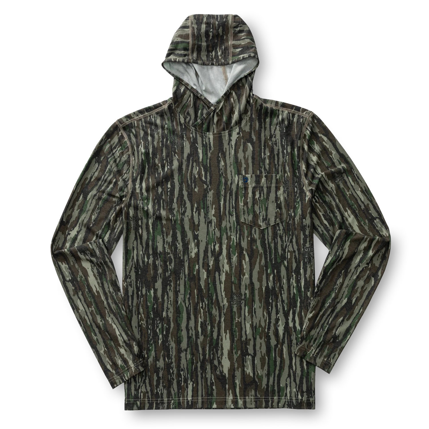 Realtree Windward Performance Hooded T-Shirt - Original Camo - Image 3