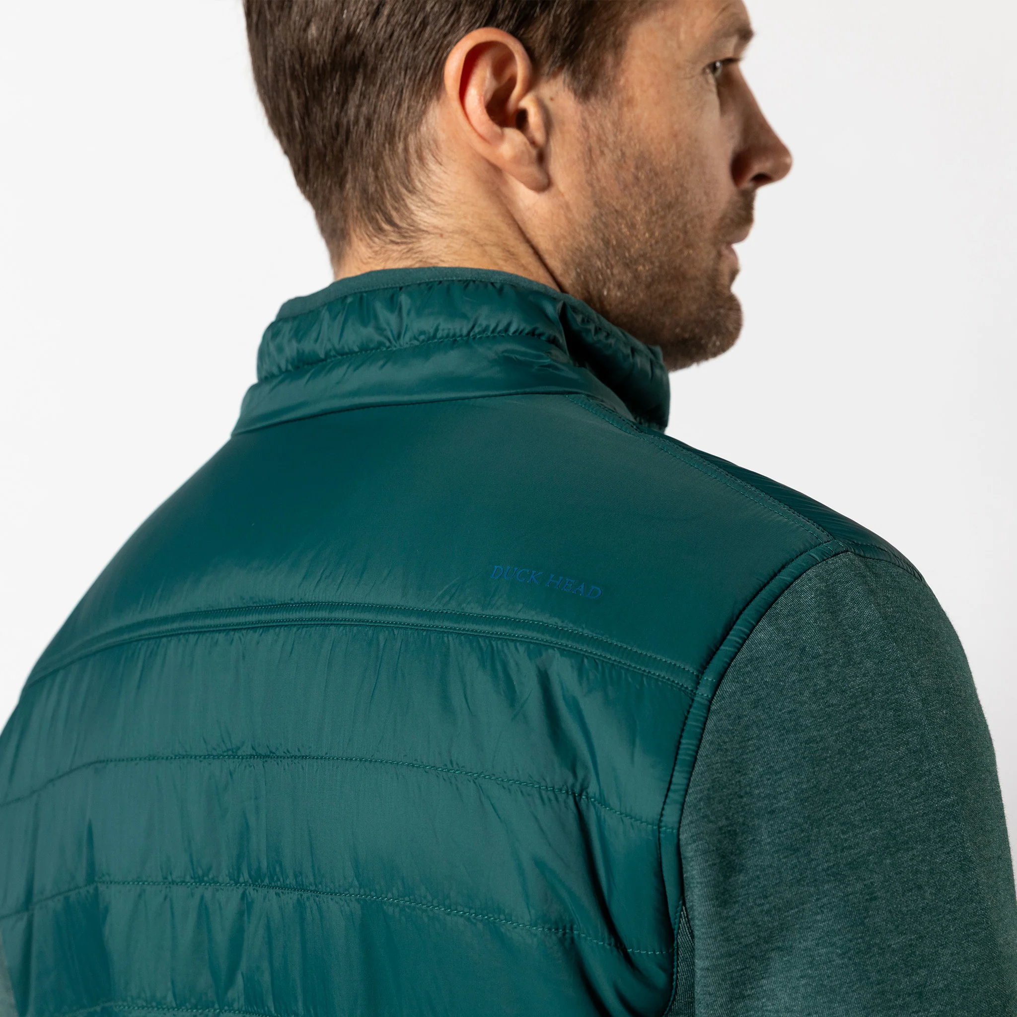 Ridgeland Performance Quilted Jacket - Emerald Green - Image 3