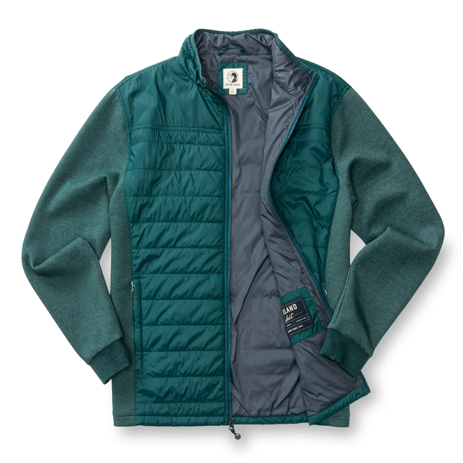 Ridgeland Performance Quilted Jacket - Emerald Green - Image 5