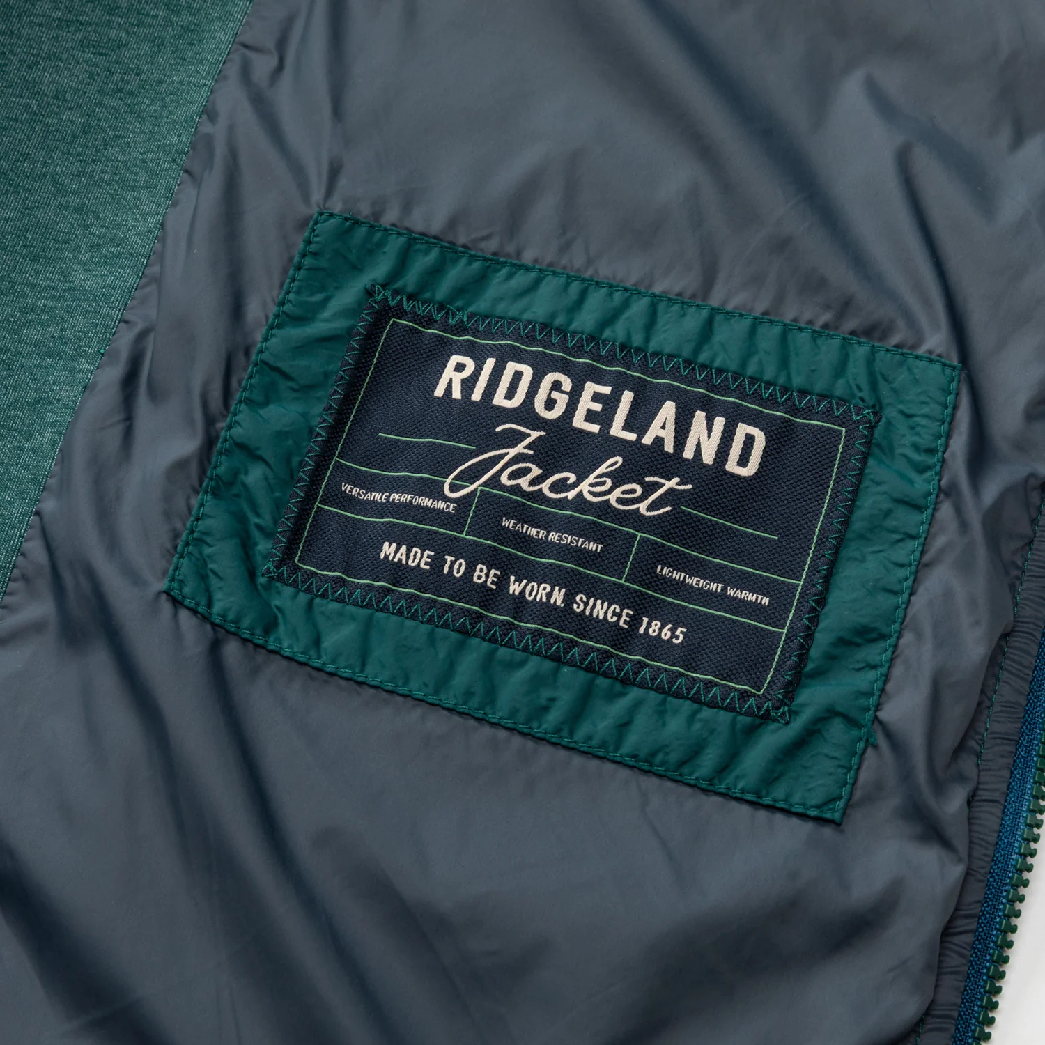 Ridgeland Performance Quilted Jacket - Emerald Green - Image 7