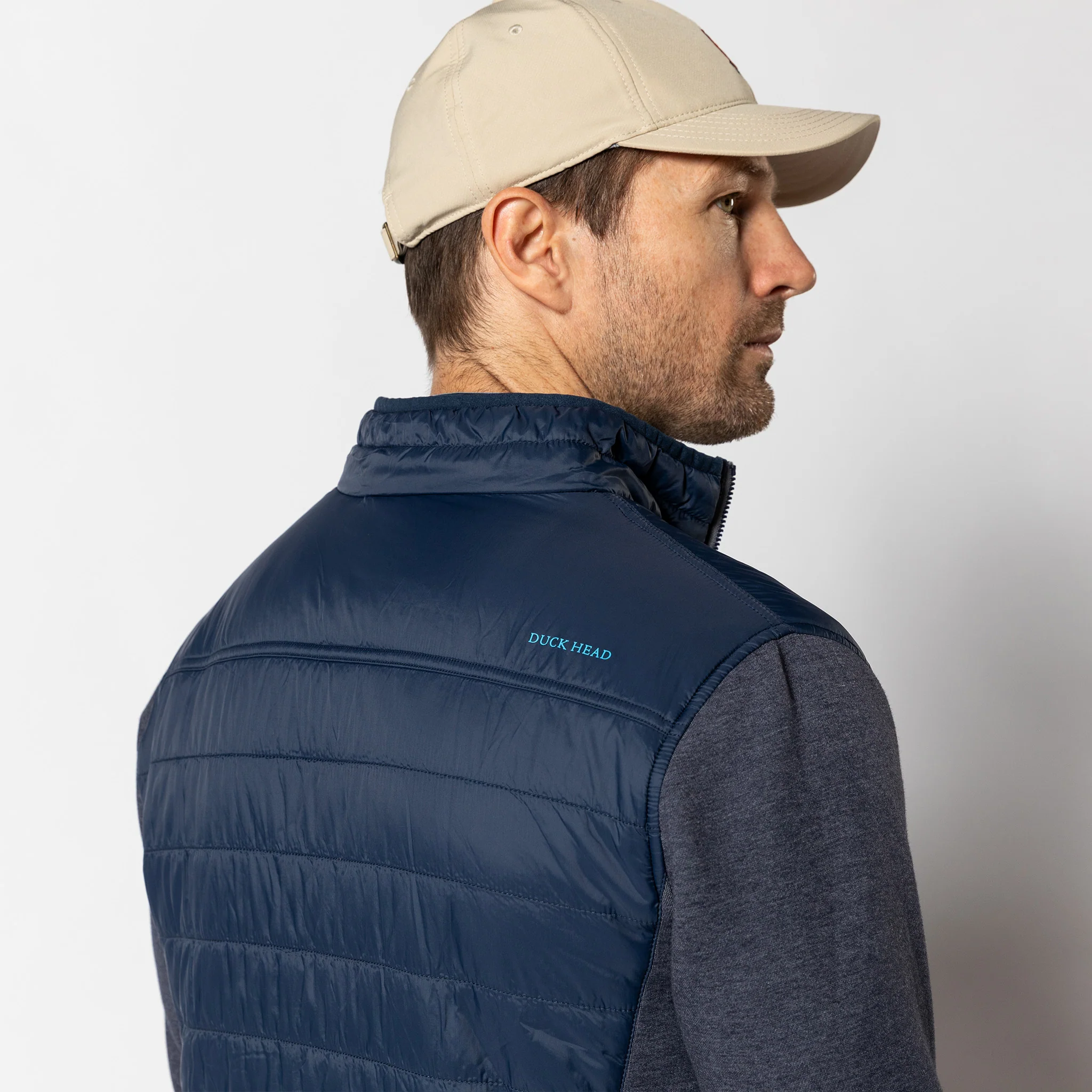 Ridgeland Performance Quilted Jacket - Navy - Image 4