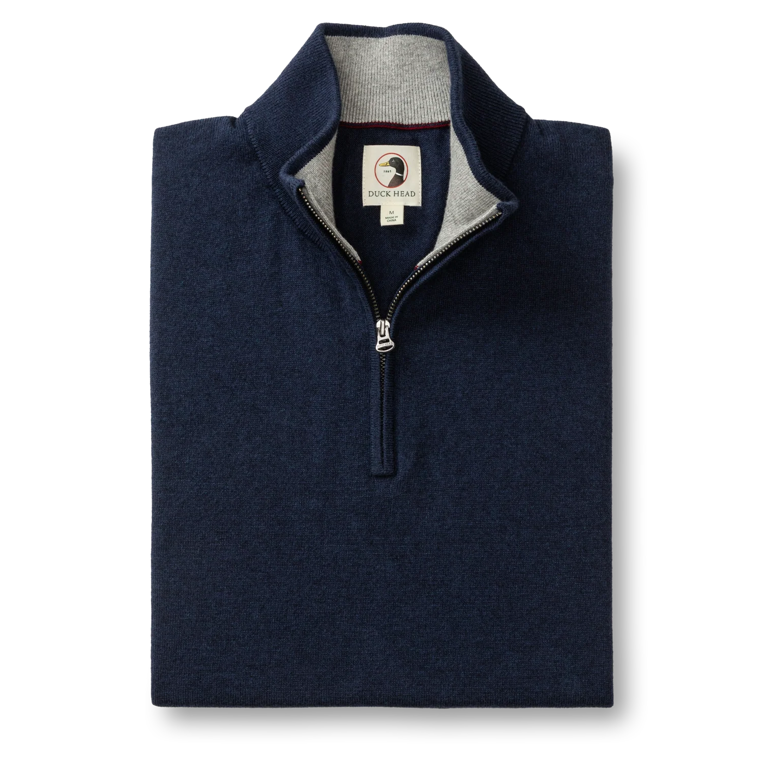 Ridley 1/4 Zip Sweater - Maritime Blue - Image 2